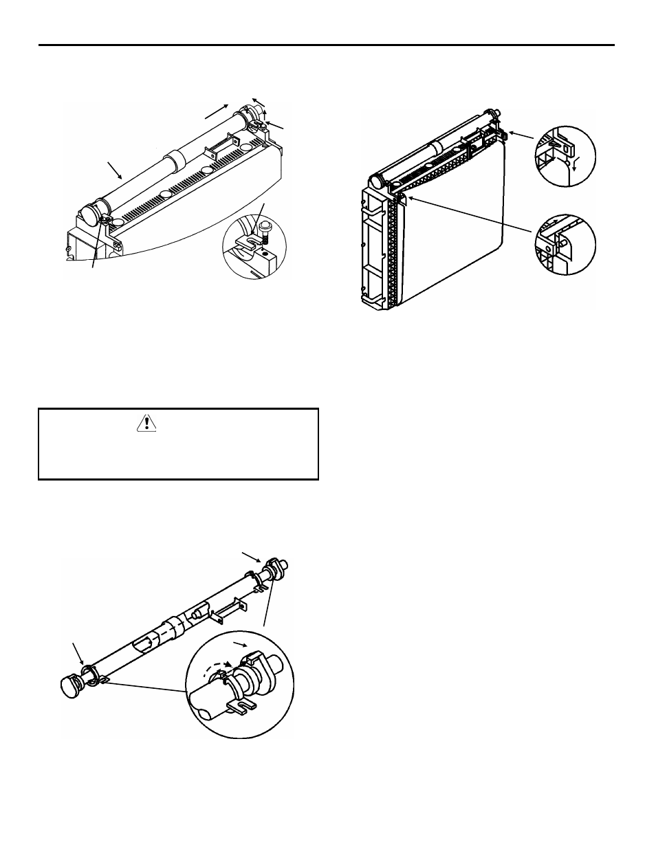 Water distribution tube, Water curtain removal, Slide the left pin out | Manitowoc Ice Q 800 User Manual | Page 24 / 28