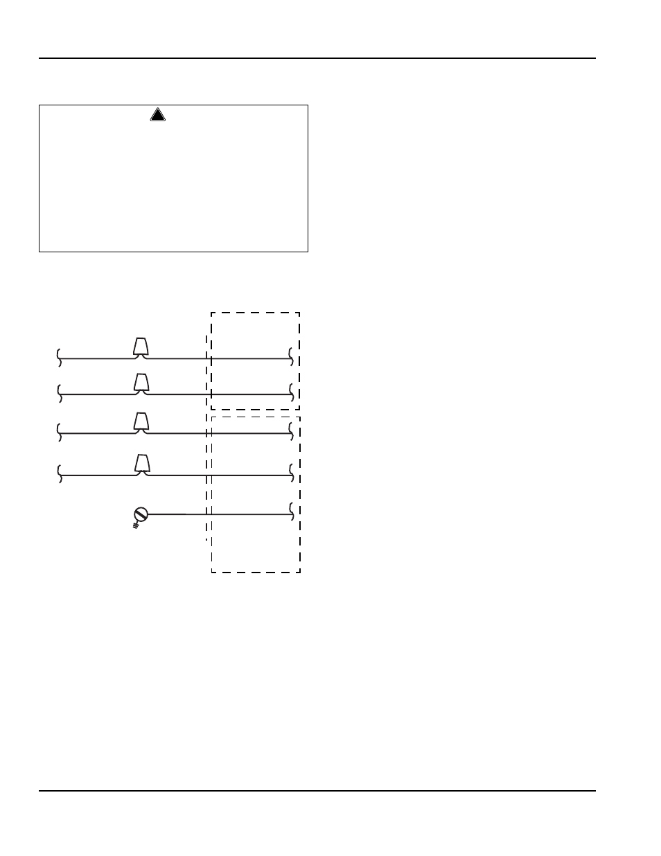 Remote electrical wiring connections, Warning | Manitowoc Ice Chiplet QC0700 User Manual | Page 20 / 60