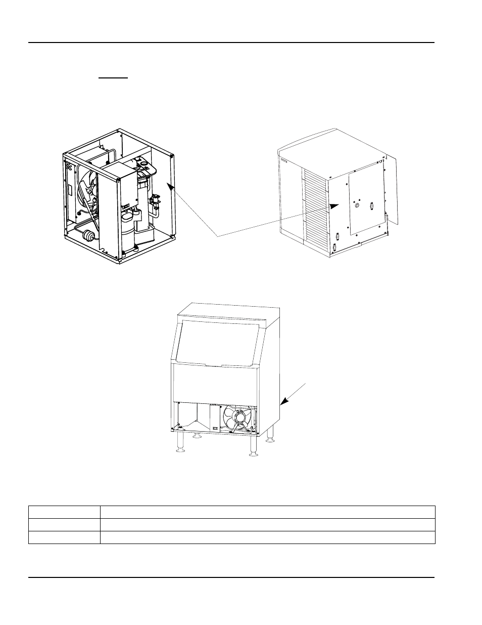 Model/serial number location | Manitowoc Ice Chiplet QC0700 User Manual | Page 8 / 60