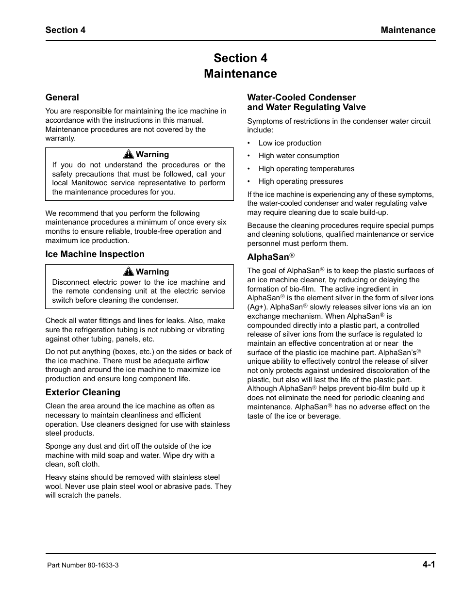 Manitowoc Ice S1800M User Manual | Page 23 / 38