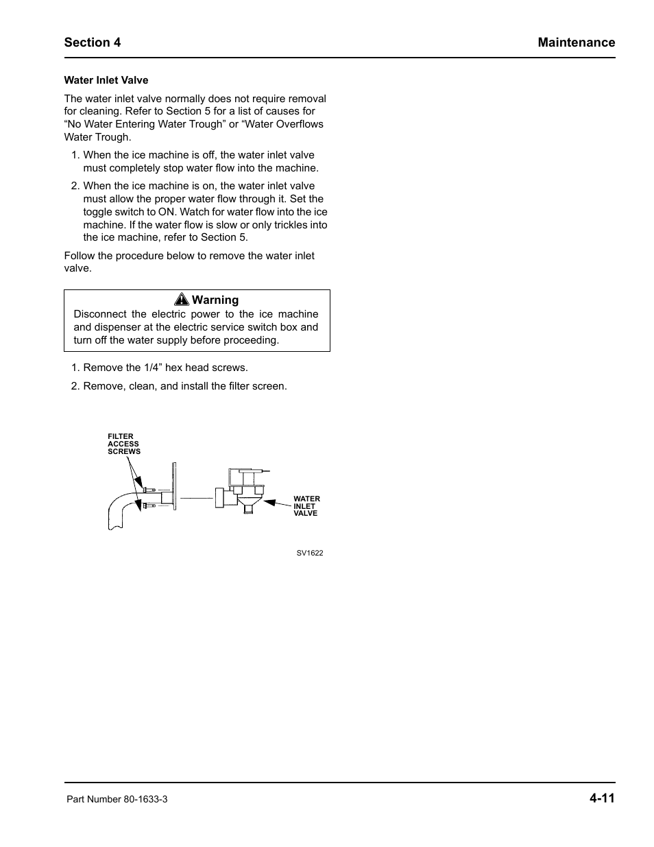 Manitowoc Ice S1800M User Manual | Page 33 / 38