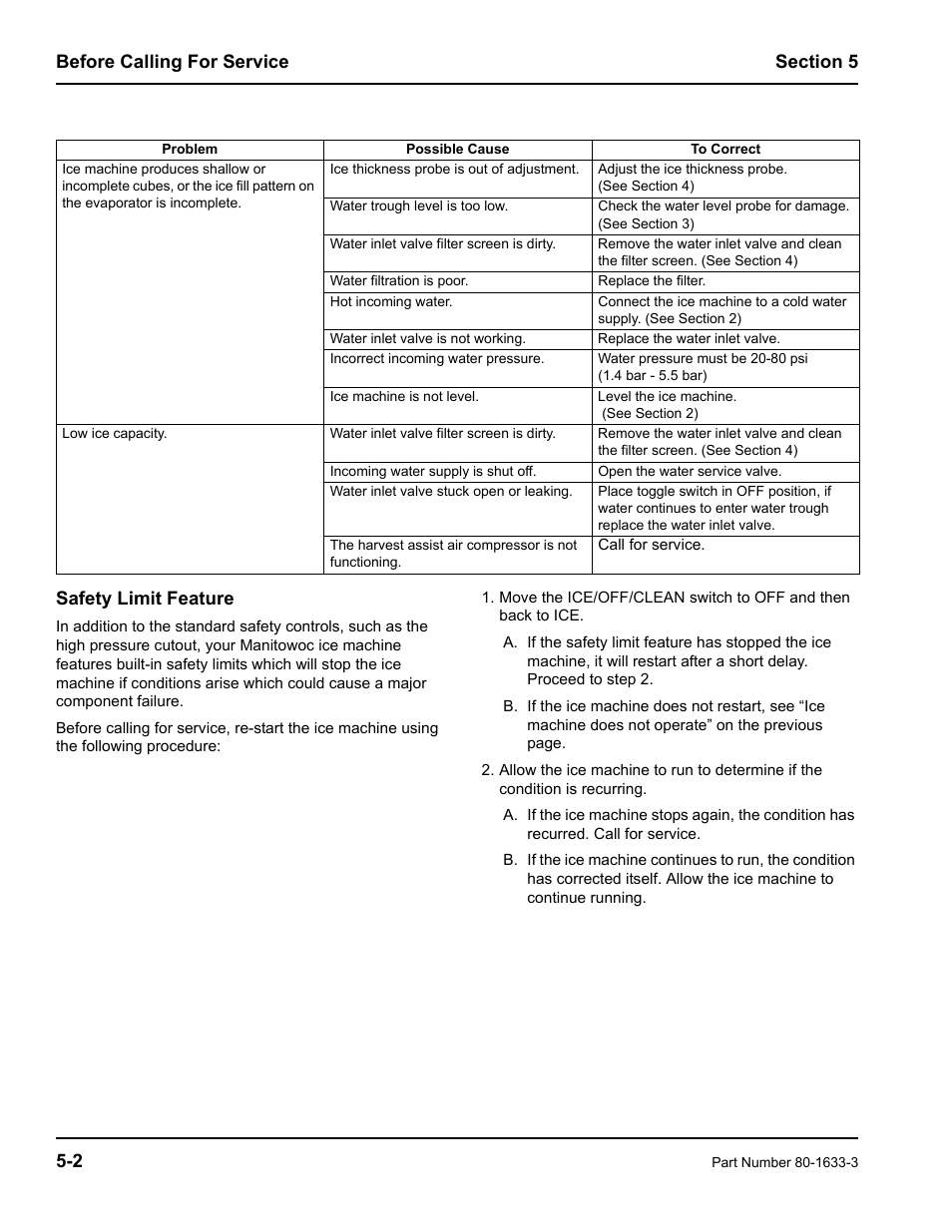 Manitowoc Ice S1800M User Manual | Page 36 / 38