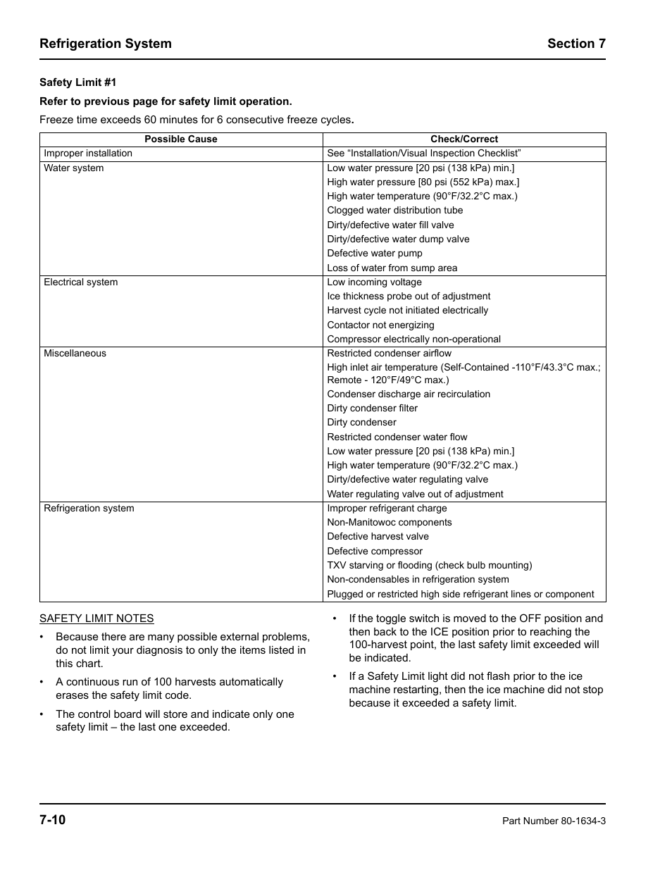 Manitowoc Ice MARINE MODEL S1800 User Manual | Page 76 / 100