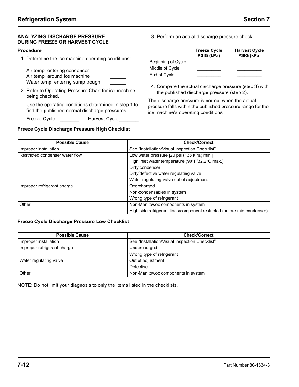 Manitowoc Ice MARINE MODEL S1800 User Manual | Page 78 / 100