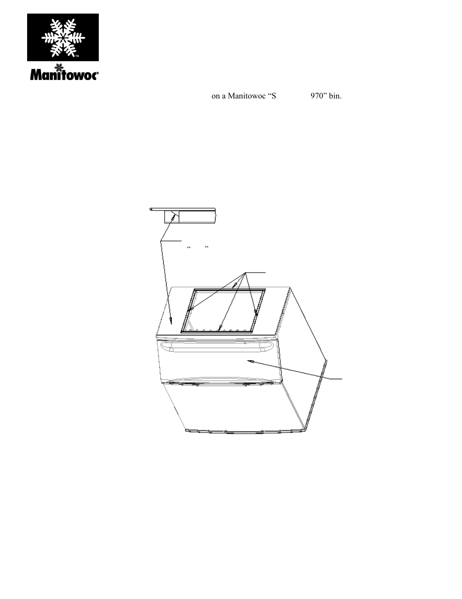 Manitowoc Ice K00370 User Manual | 1 page