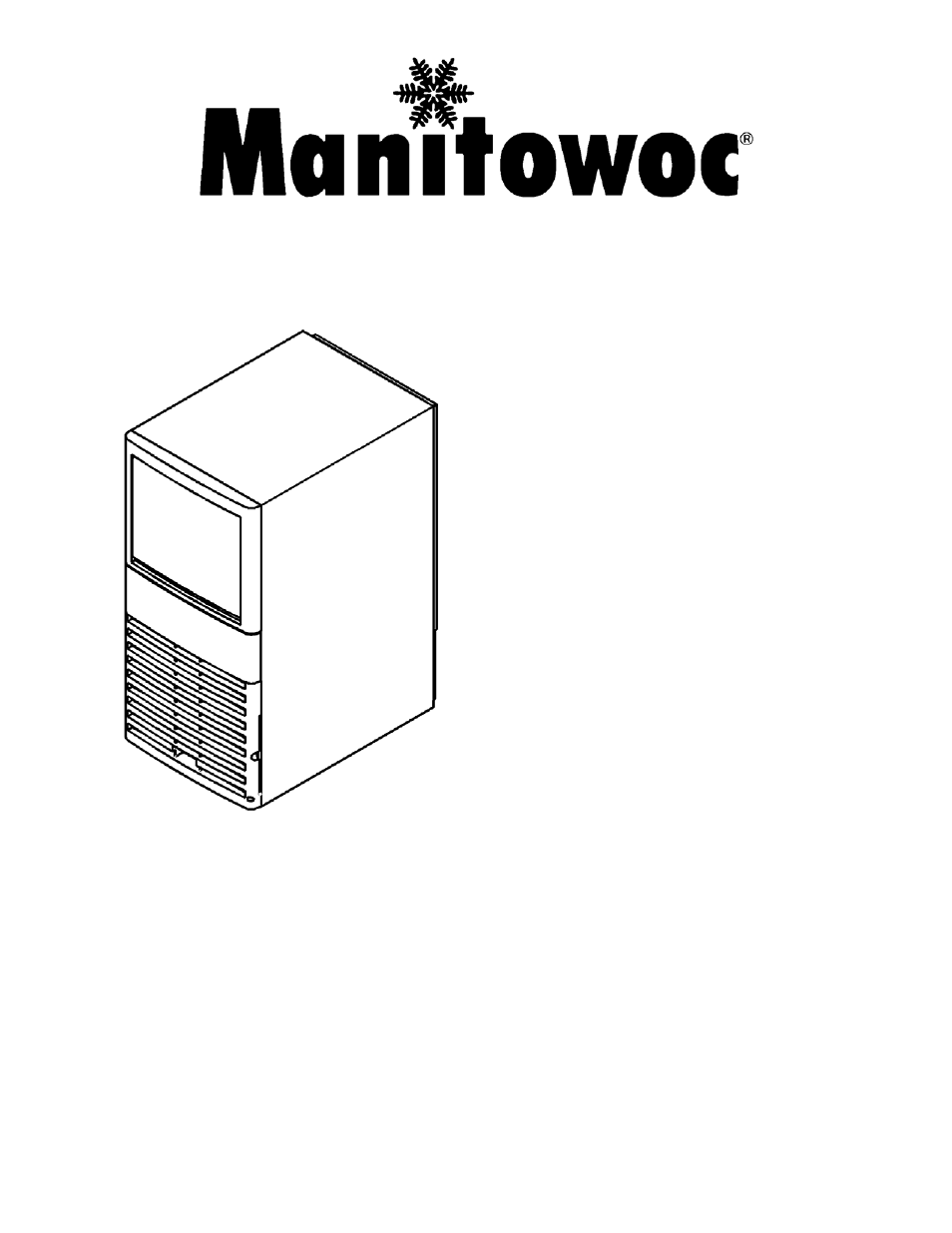 Manitowoc Ice QM20 User Manual | 28 pages