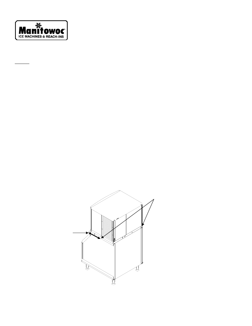 Manitowoc Ice Q-0280 User Manual | 3 pages