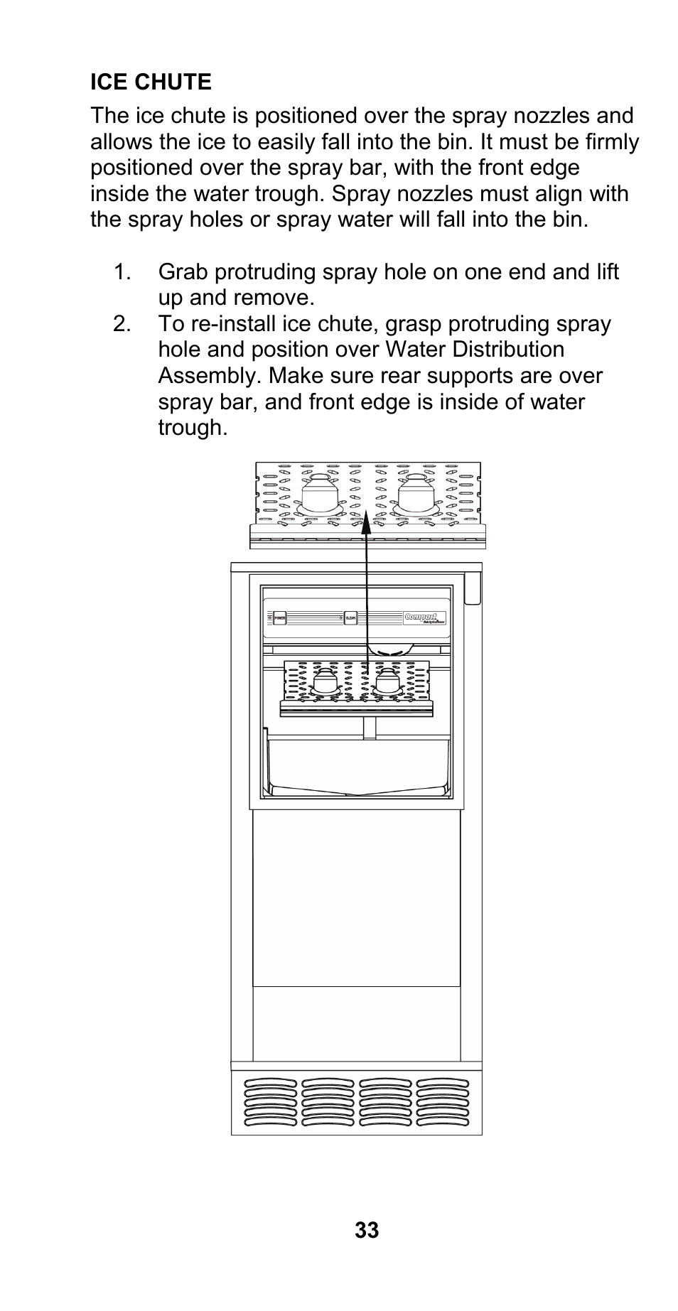 Manitowoc Ice CM MODEL STH003 User Manual | Page 33 / 88