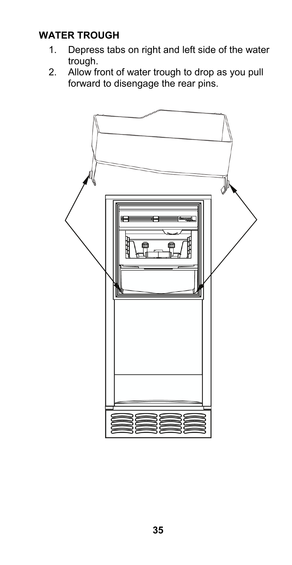 Manitowoc Ice CM MODEL STH003 User Manual | Page 35 / 88