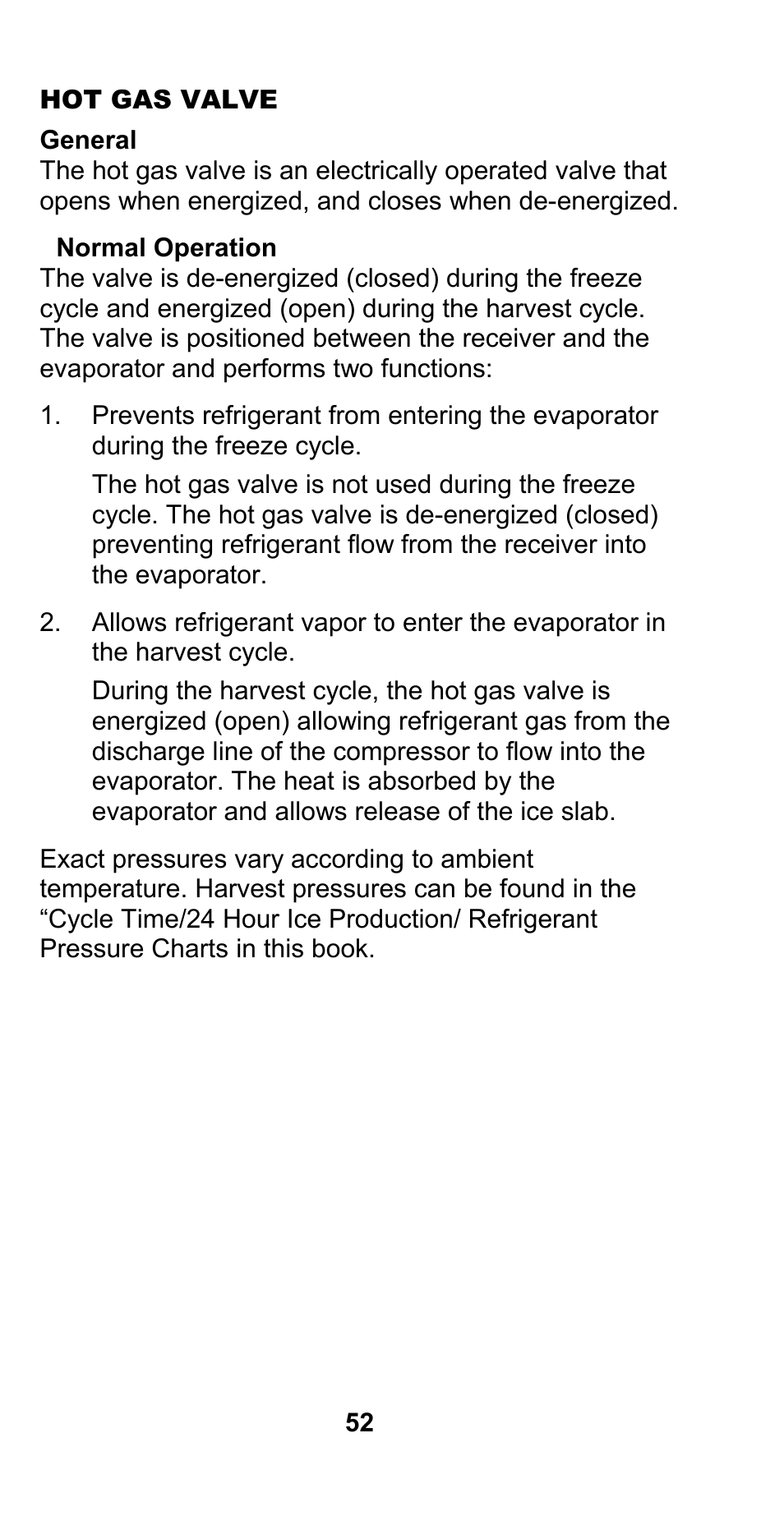 Manitowoc Ice CM MODEL STH003 User Manual | Page 52 / 88