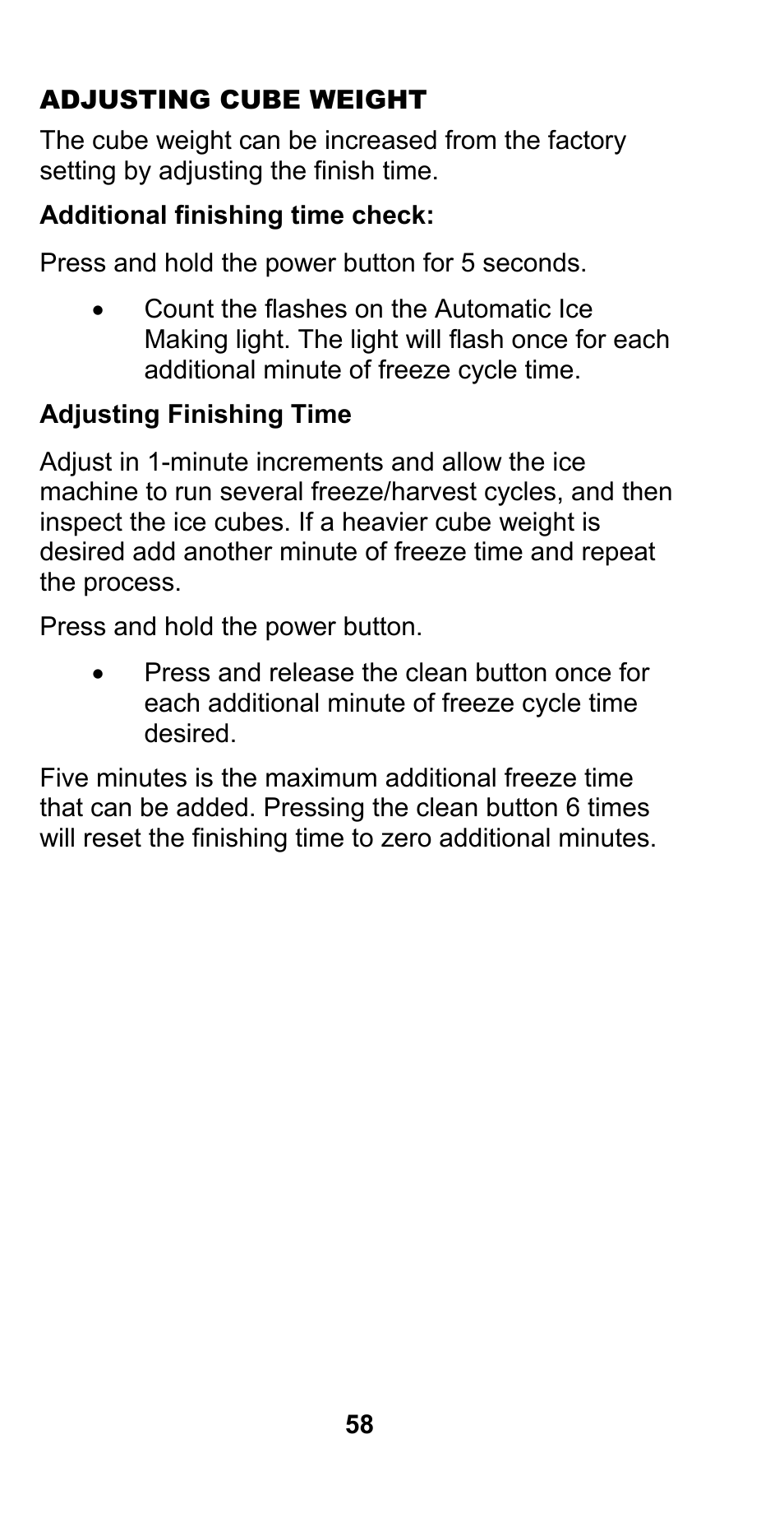 Manitowoc Ice CM MODEL STH003 User Manual | Page 58 / 88