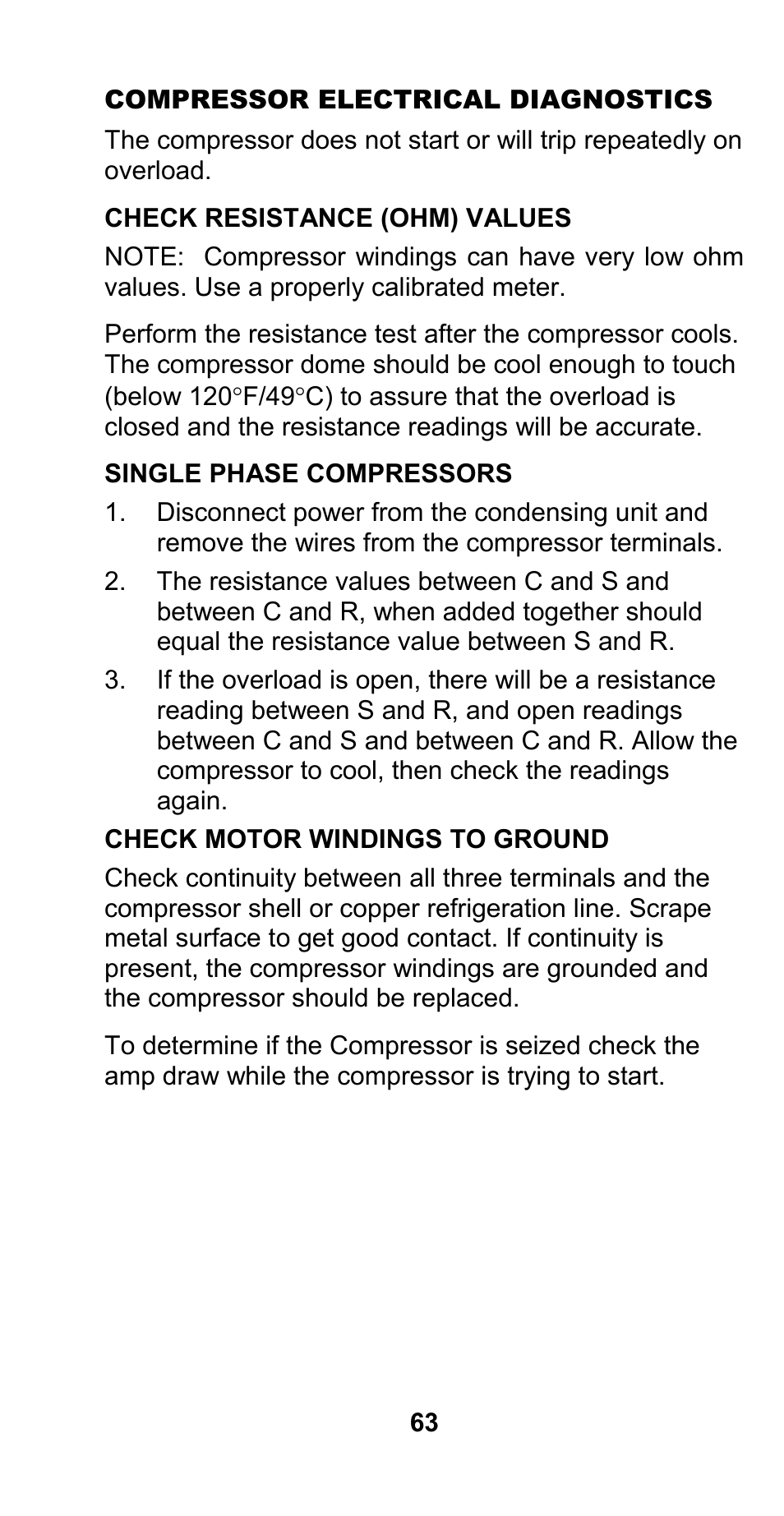 Manitowoc Ice CM MODEL STH003 User Manual | Page 63 / 88