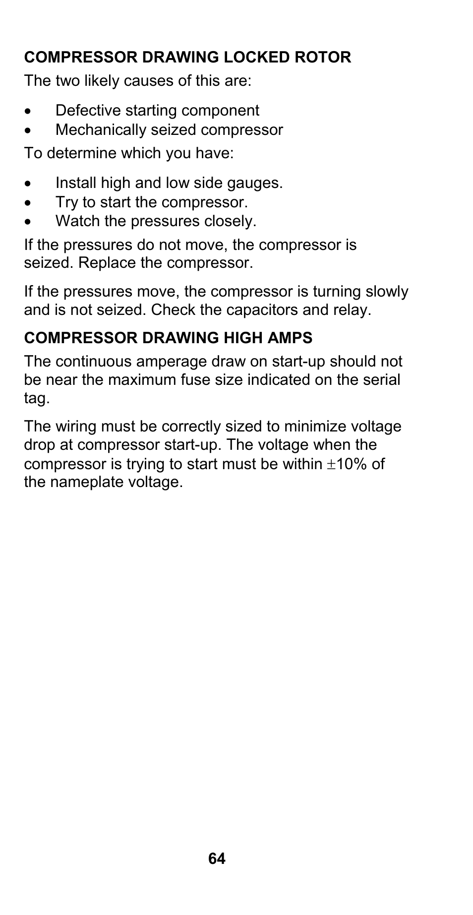 Manitowoc Ice CM MODEL STH003 User Manual | Page 64 / 88