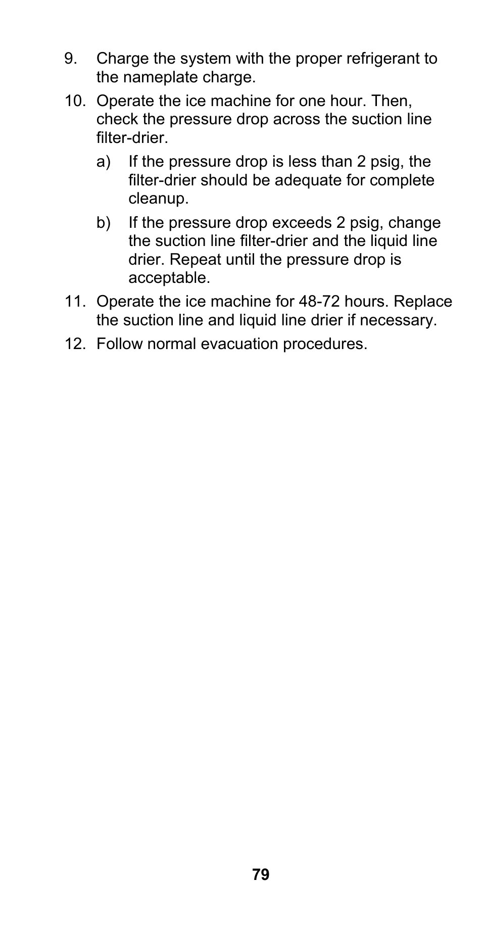 Manitowoc Ice CM MODEL STH003 User Manual | Page 79 / 88