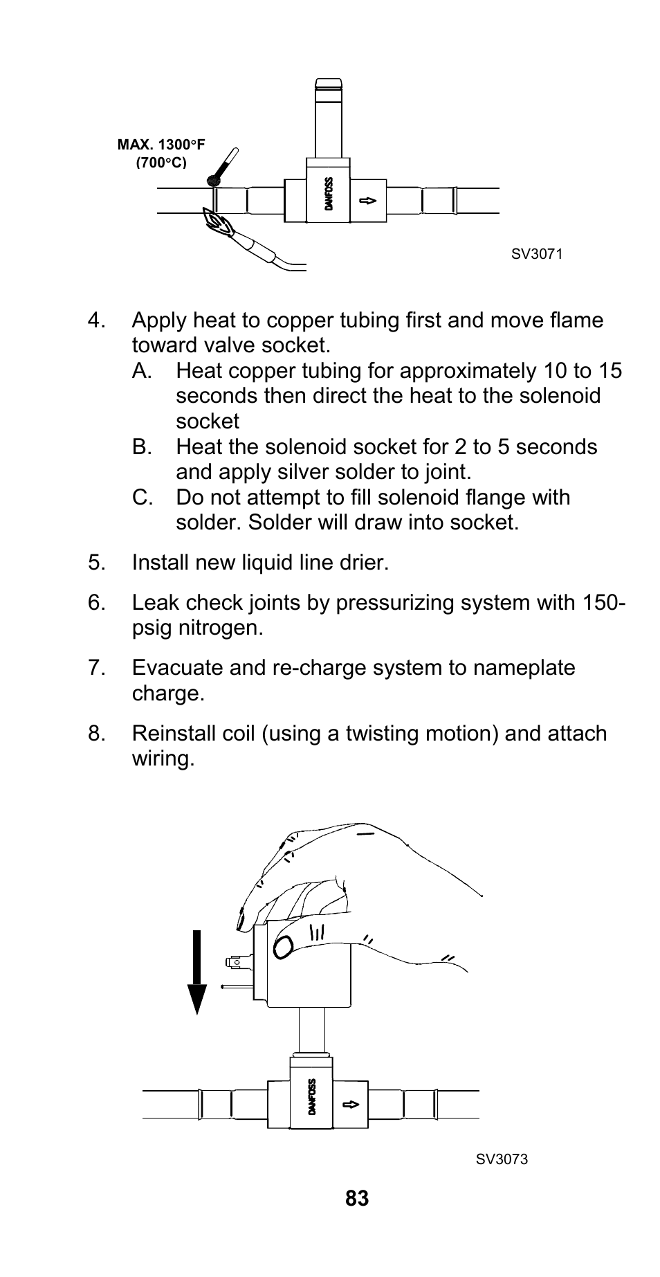 Manitowoc Ice CM MODEL STH003 User Manual | Page 83 / 88