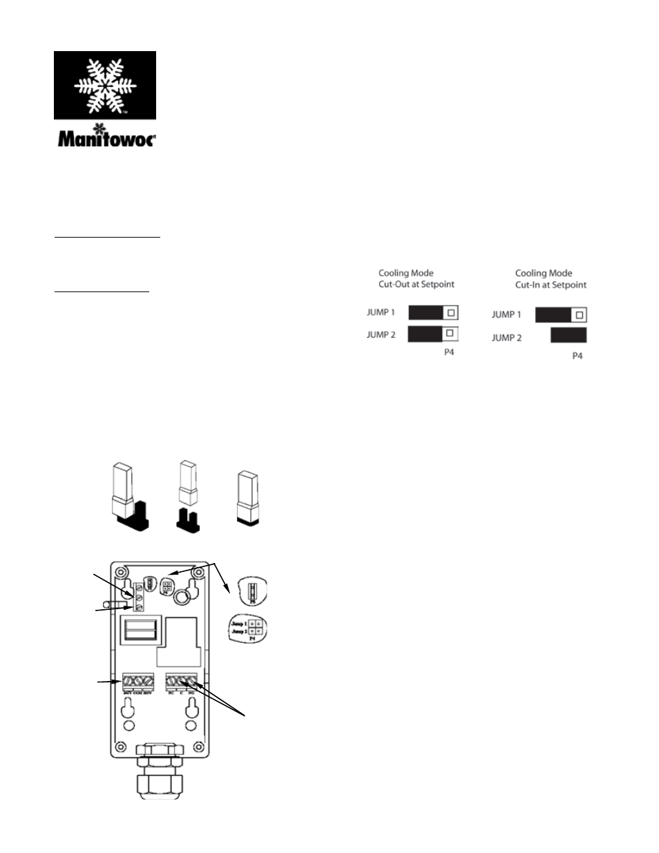 Manitowoc Ice K00364 User Manual | 8 pages