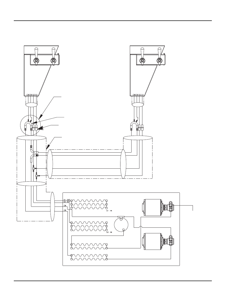 Model 11m root beer dual tower plumbing | Manitowoc Ice MULTIPLEX 11M User Manual | Page 20 / 42
