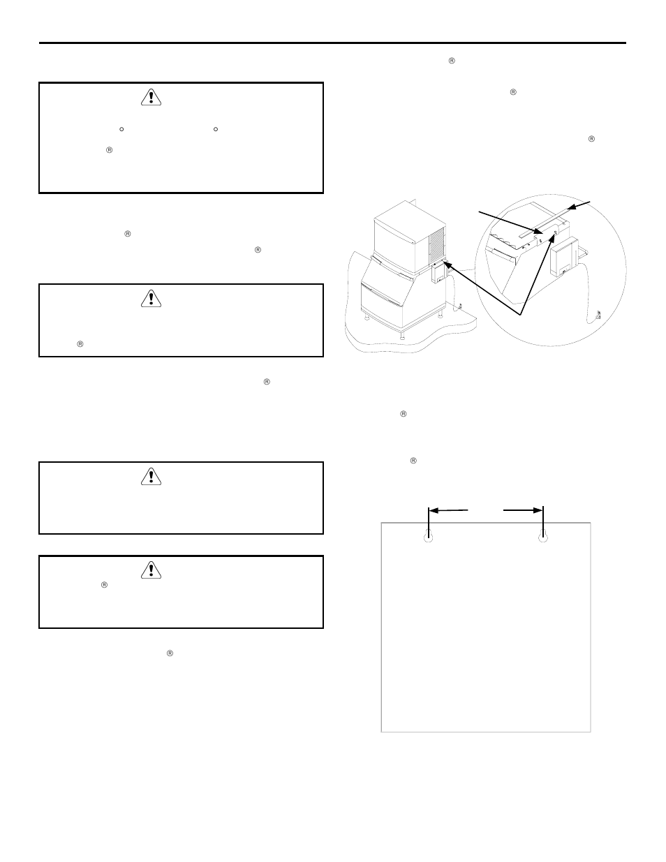 Location/mounting | Manitowoc Ice AUCS Q User Manual | Page 10 / 28