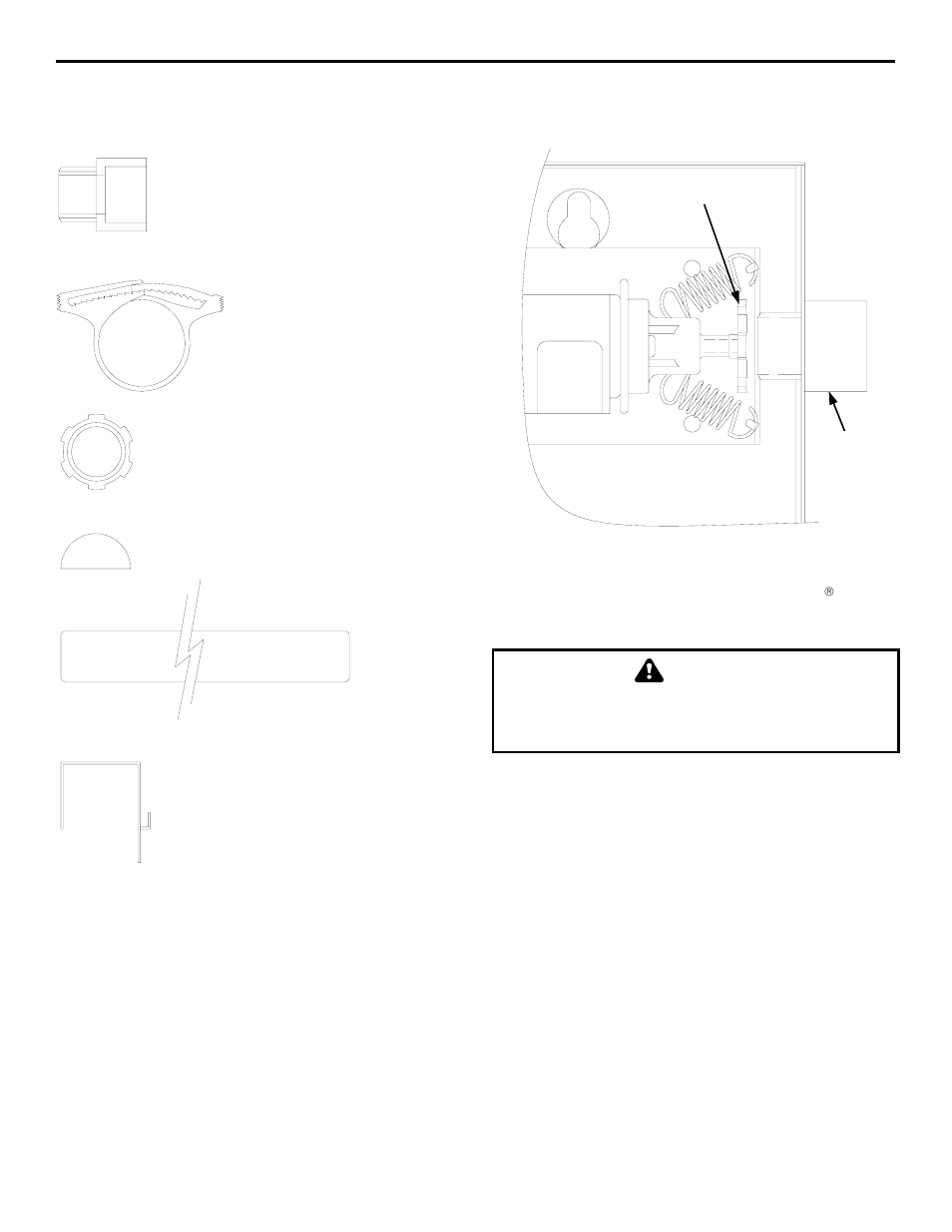 Location/mounting, Height requirement, Distance requirement | Fastening to bin or dispenser, Fastening to wall, Connection to ice machine, General, A and tighten with the lock nut (c), Warning | Manitowoc Ice AUCS Q User Manual | Page 12 / 28
