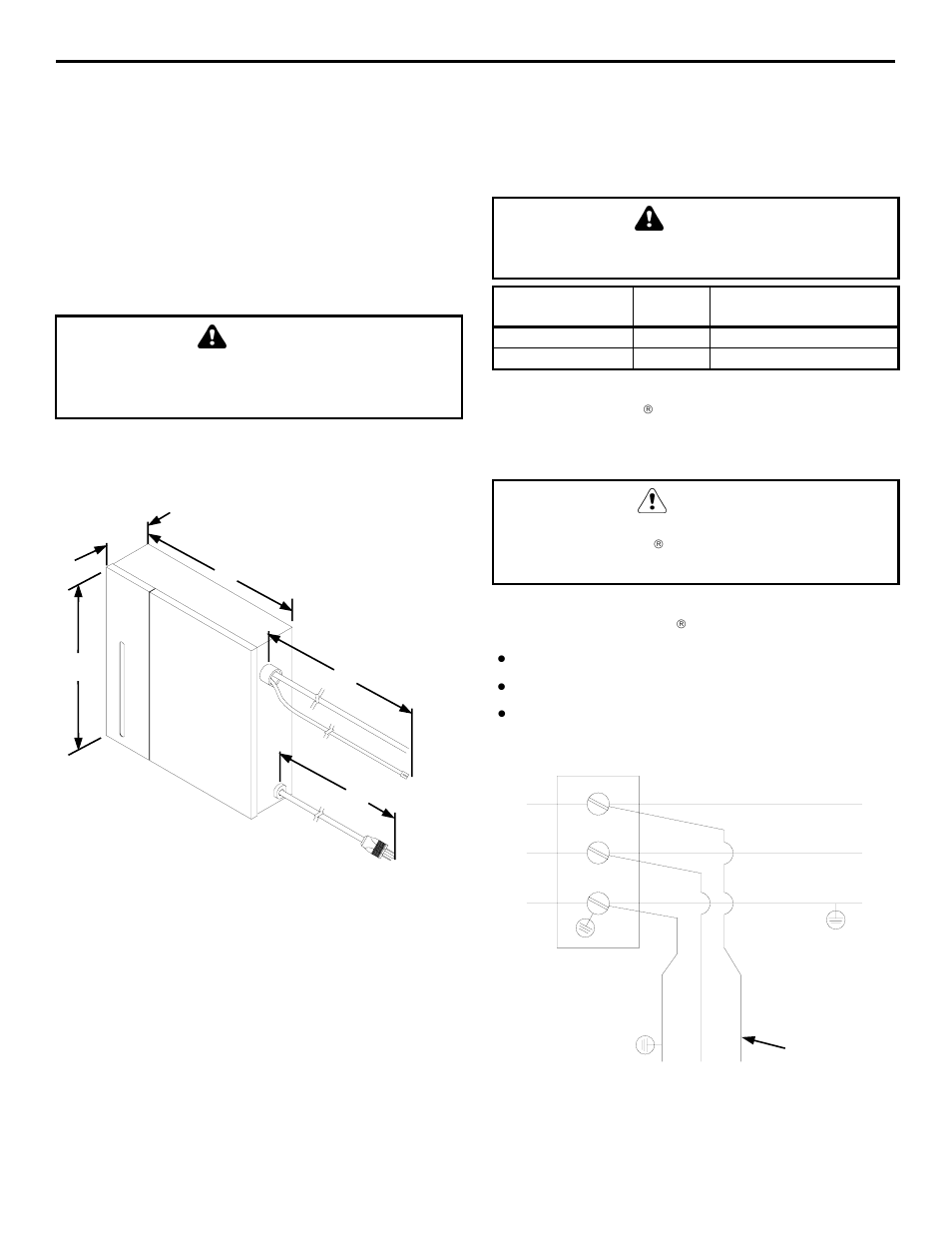 General, Electrical service, 115 volt wiring | 220/240 volt wiring, Warning, Caution, Power cord, have an outlet installed | Manitowoc Ice AUCS Q User Manual | Page 9 / 28