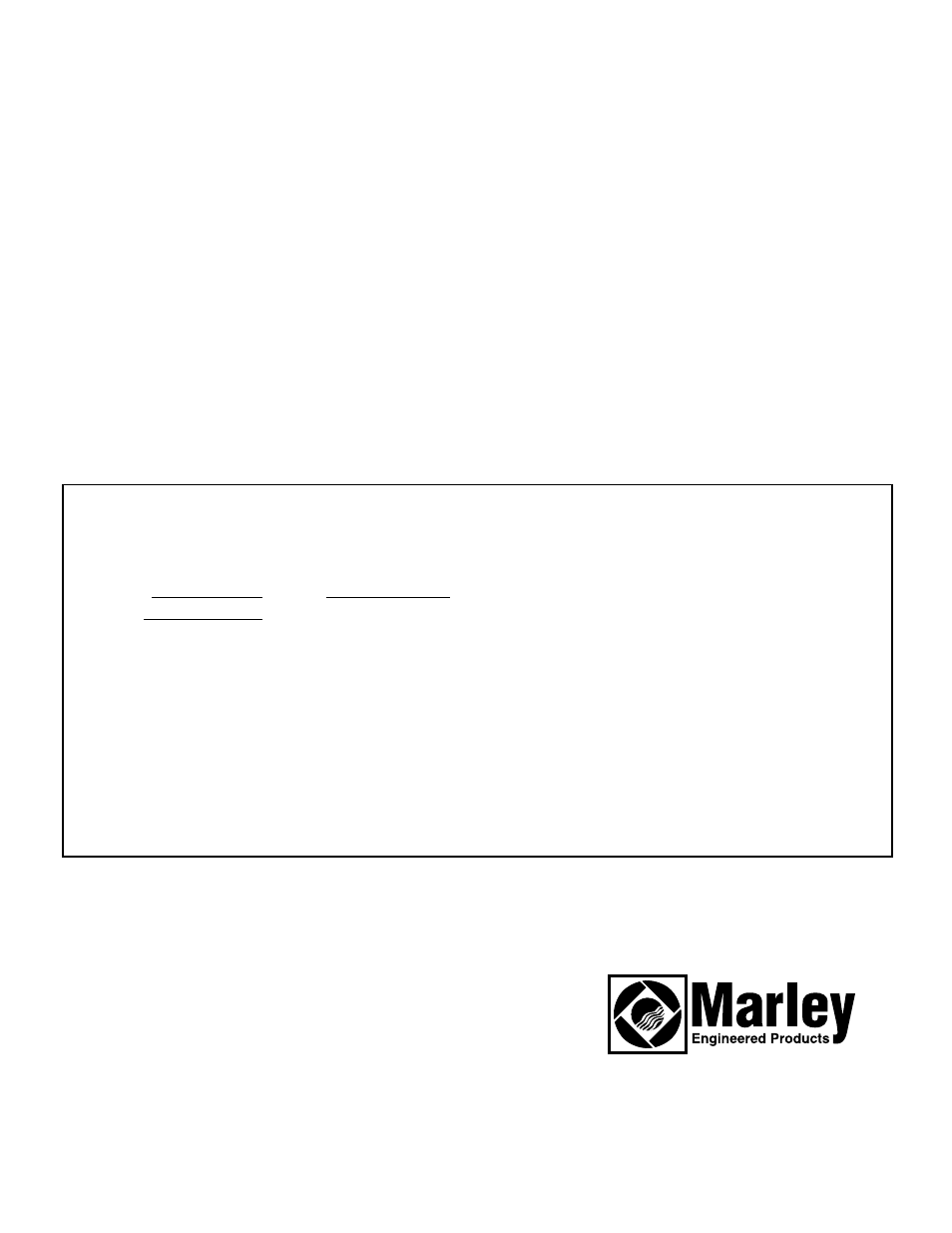 Operating hints and suggestions, Accessories, How to order repair parts | Limited warranty | Marley Engineered Products A24DD User Manual | Page 8 / 8