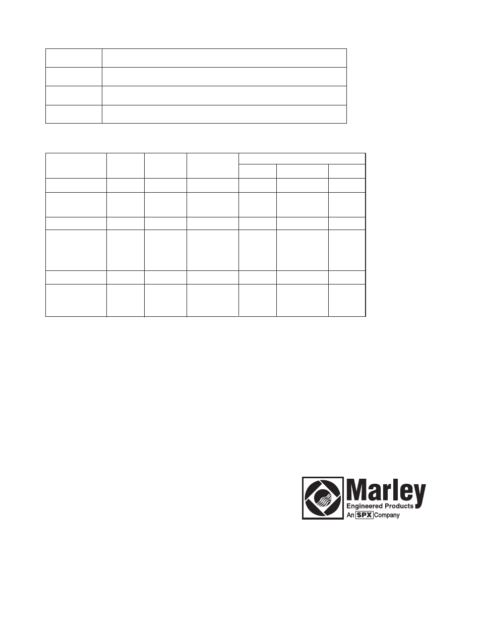 Marley Engineered Products 8100 User Manual | Page 8 / 24