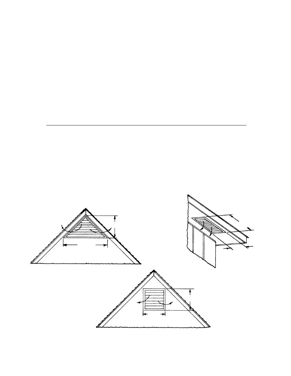 Attic air intake and discharge, Minimum attic discharge areas required | Marley Engineered Products 3638R User Manual | Page 3 / 16