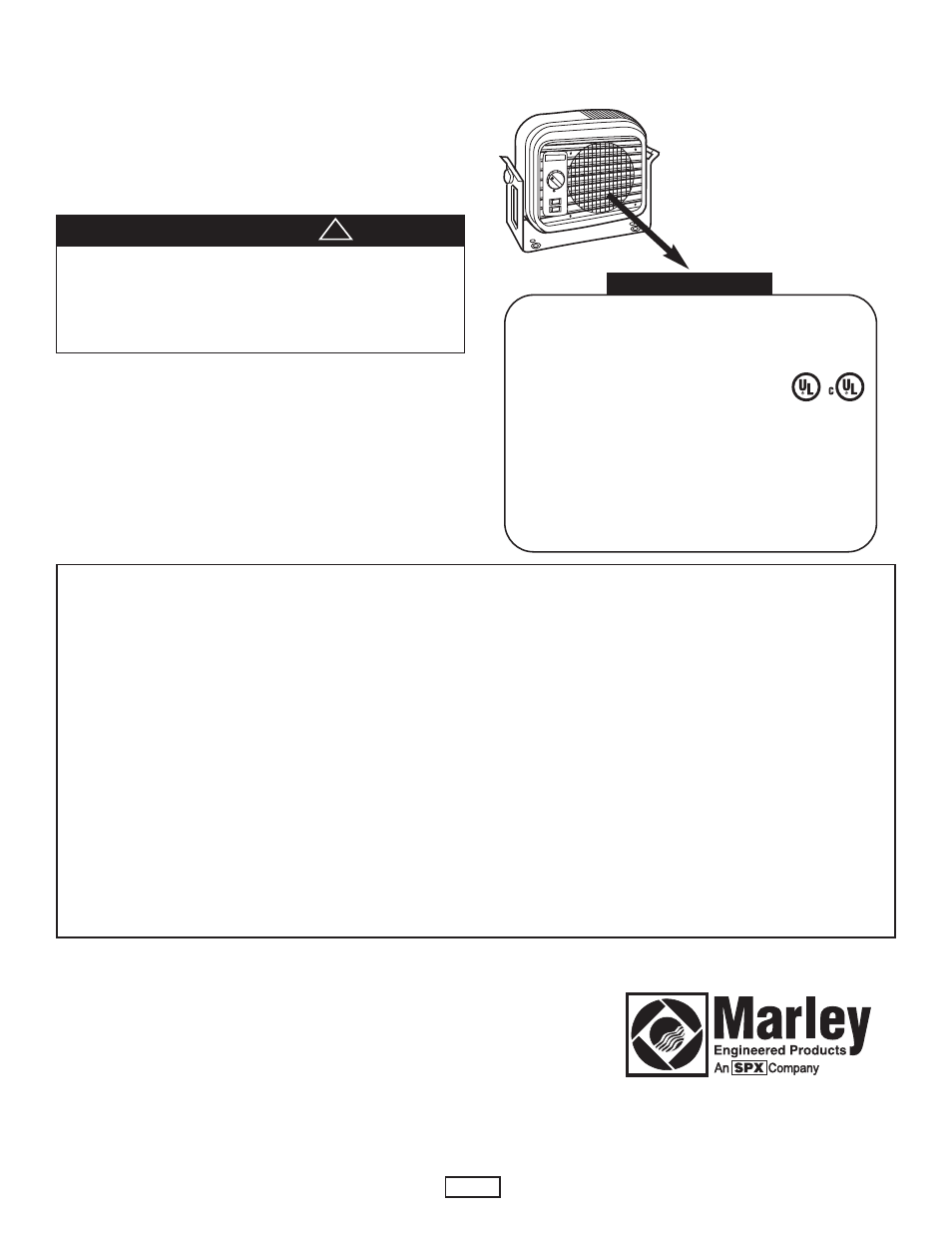 Ph4ab, Atención | Marley Engineered Products PH4AB User Manual | Page 7 / 12