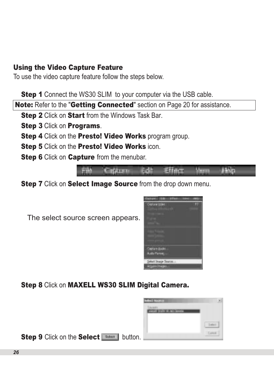 Maxell WS30 User Manual | Page 28 / 40