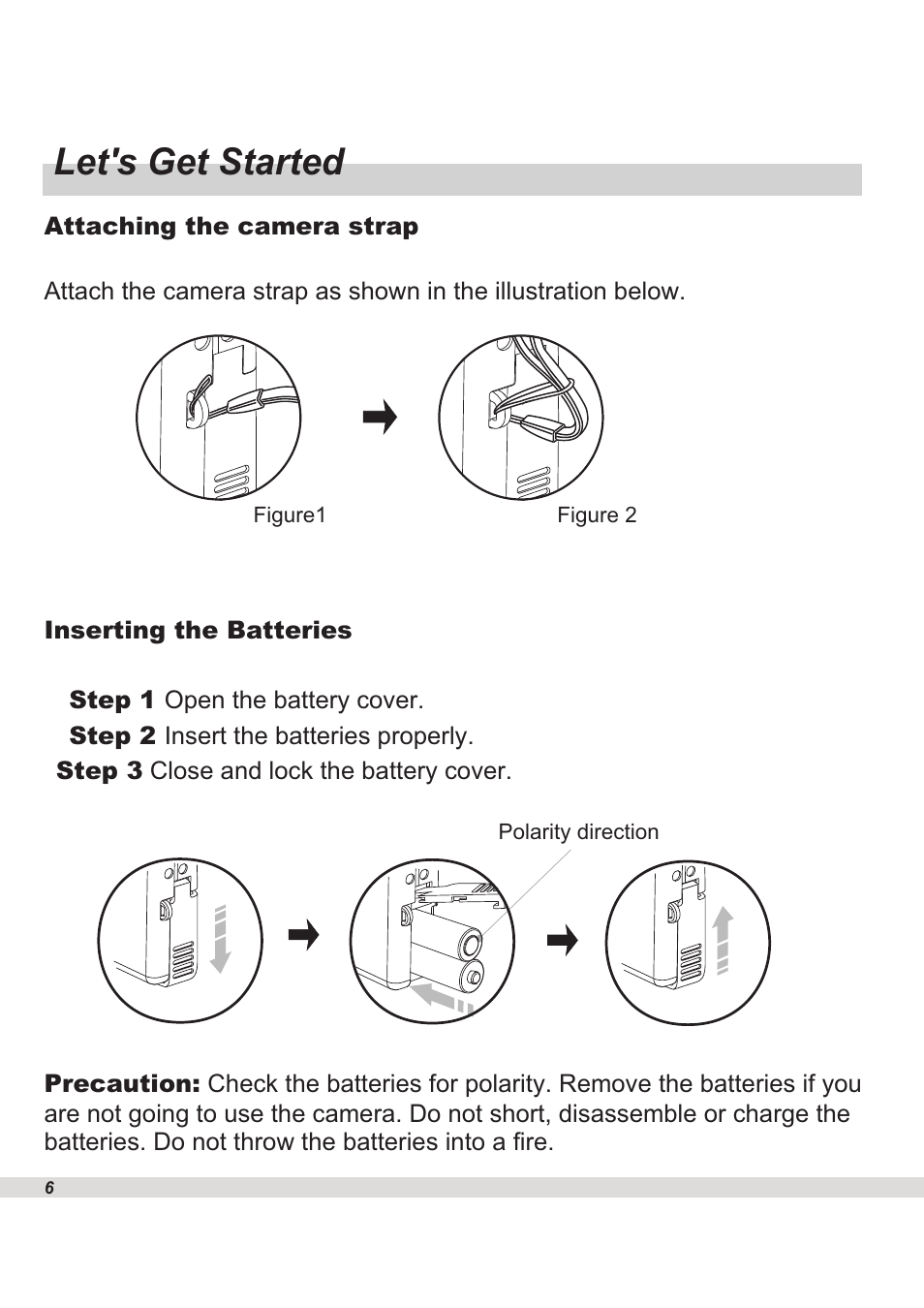 Let's get started | Maxell WS30 User Manual | Page 8 / 40