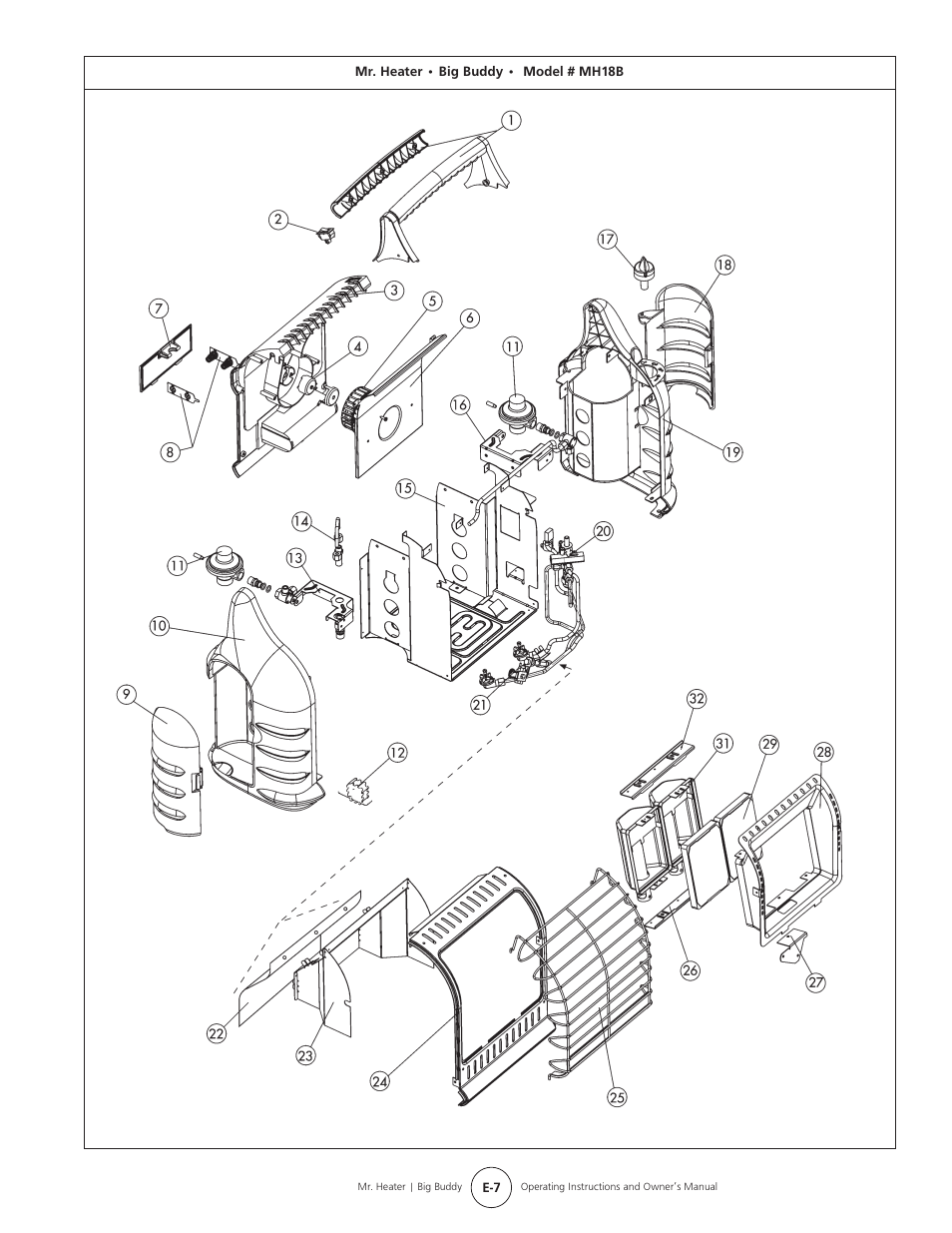 Mr. Heater BIG BUDDY MH188 User Manual | Page 7 / 16