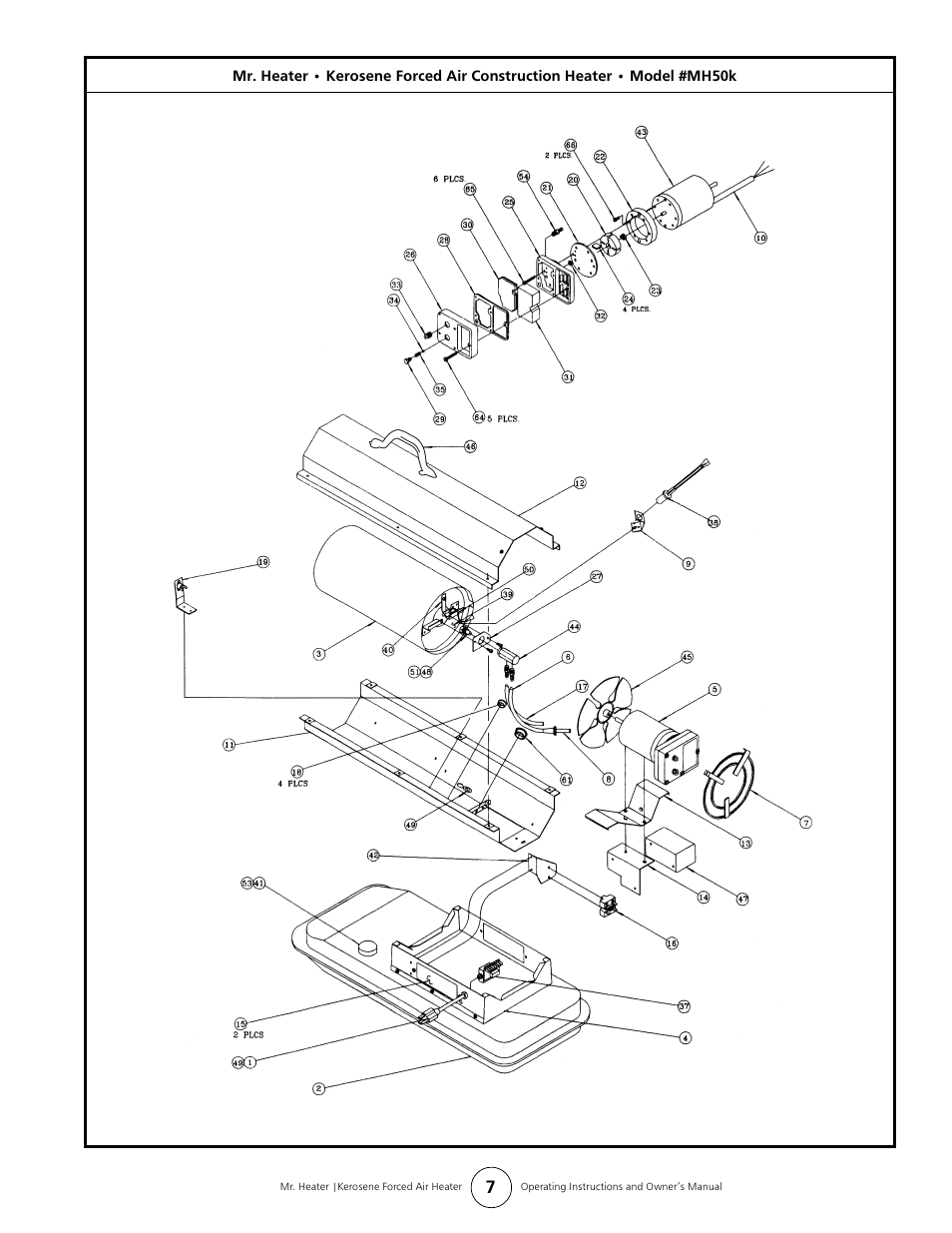 Mr. Heater MH50K User Manual | Page 7 / 8
