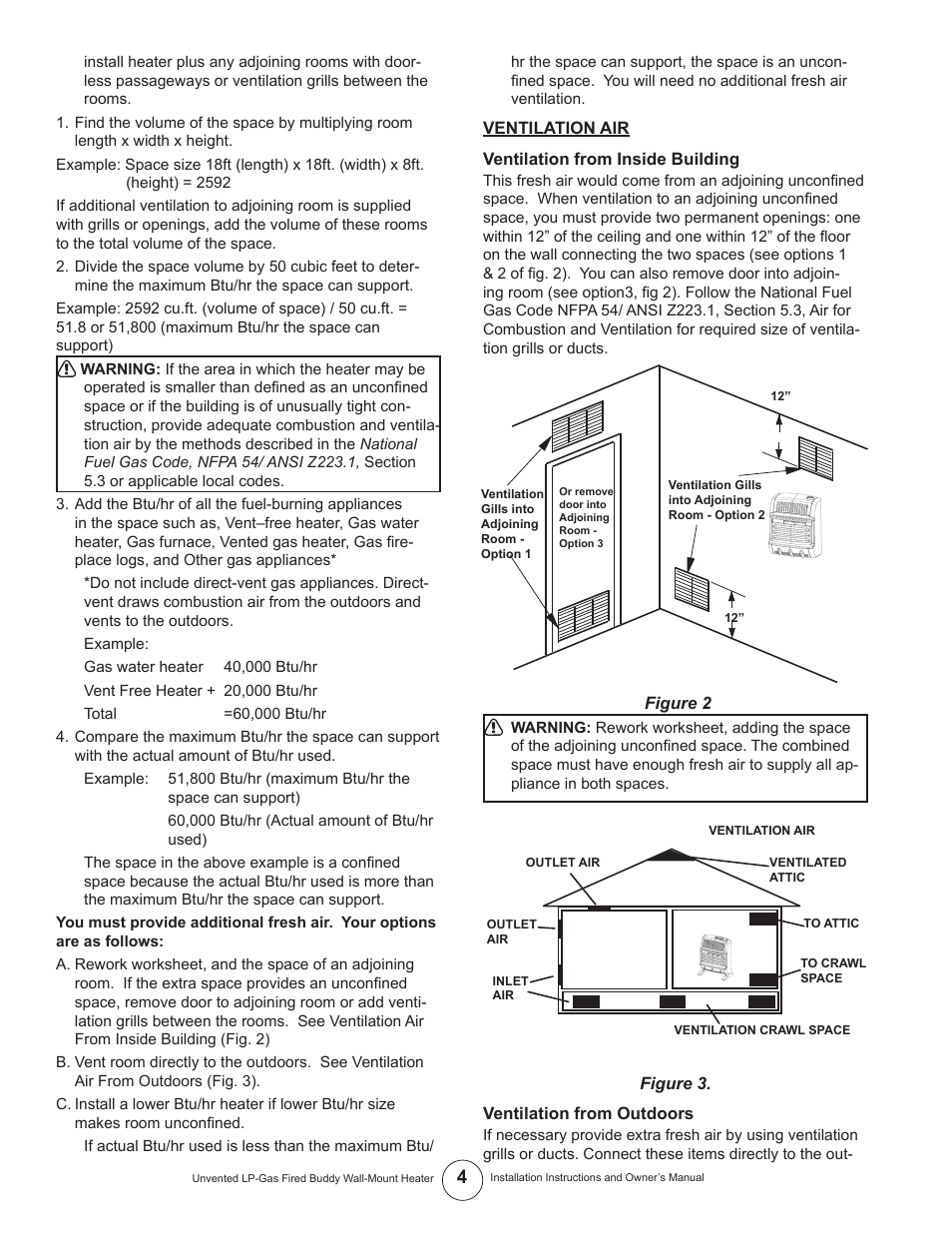 Mr. Heater MHVFB10LP User Manual | Page 4 / 16