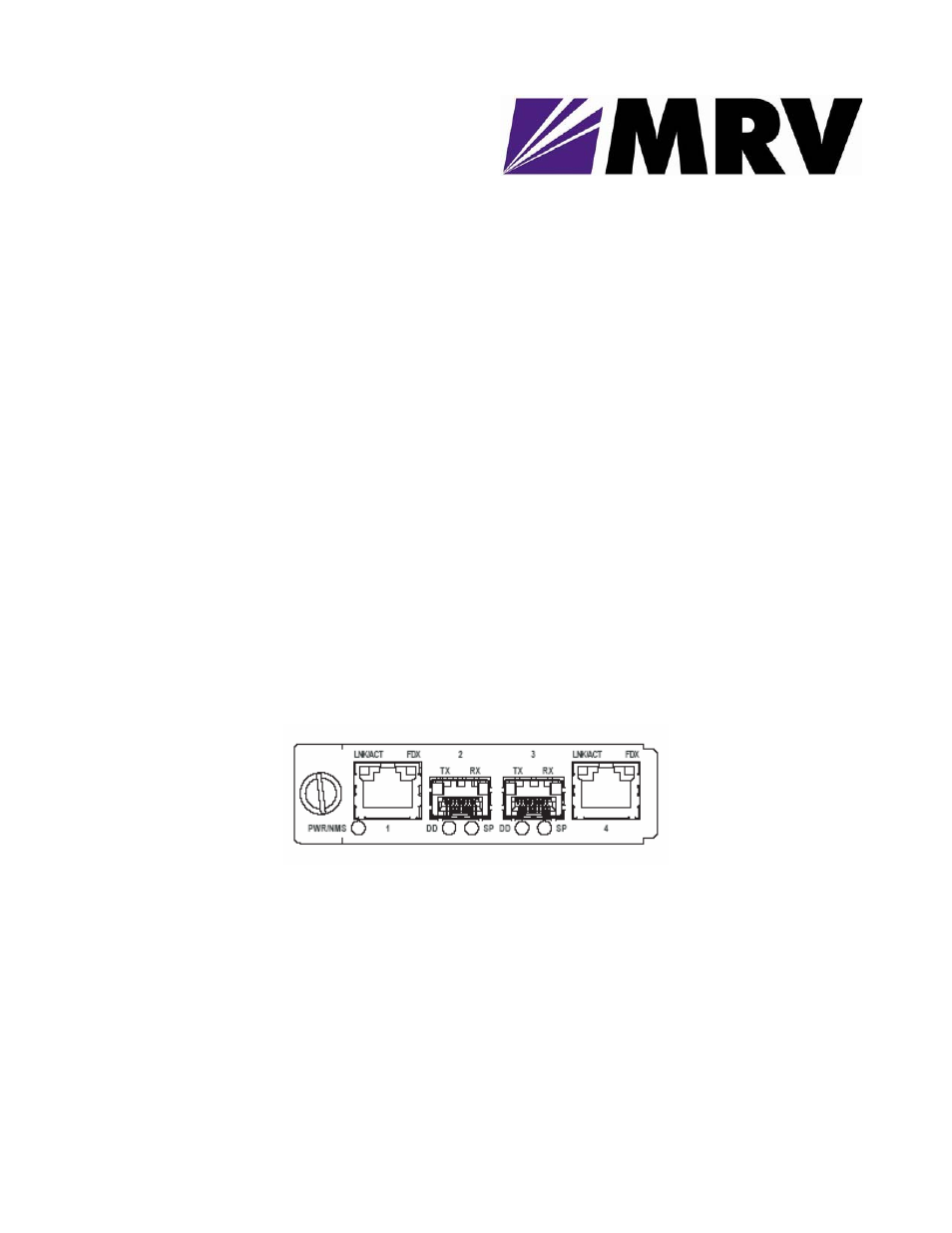 MRV Communications EM316SW-XY User Manual | 76 pages