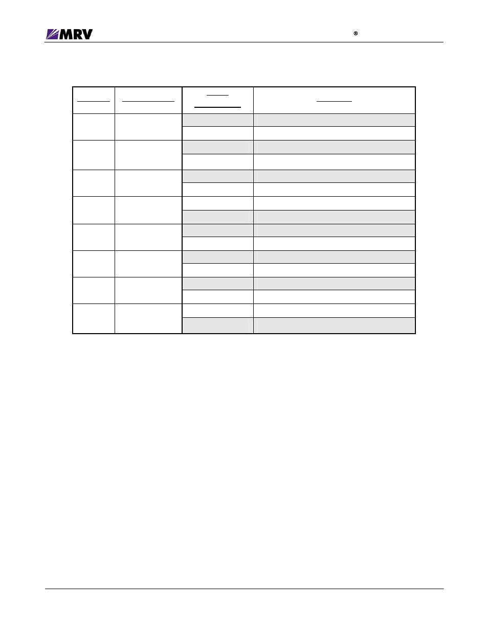 Fiber driver, Em316sw-xy, 14 switch block 2* (sw2) | Shaded and bold describe factory default settings | MRV Communications EM316SW-XY User Manual | Page 22 / 76