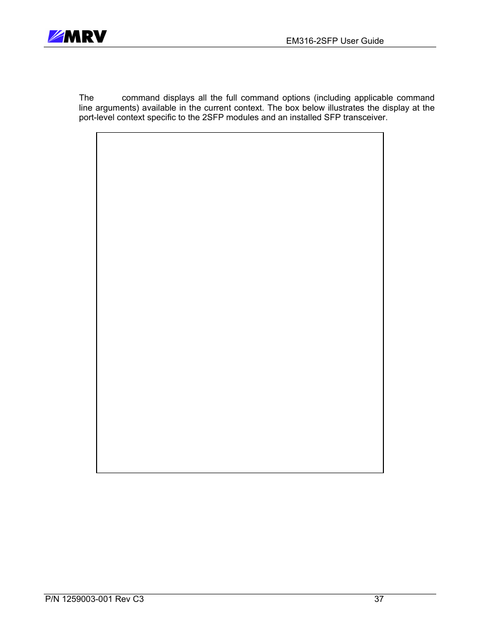 2 “list | MRV Communications EM316-2SFP User Manual | Page 46 / 56