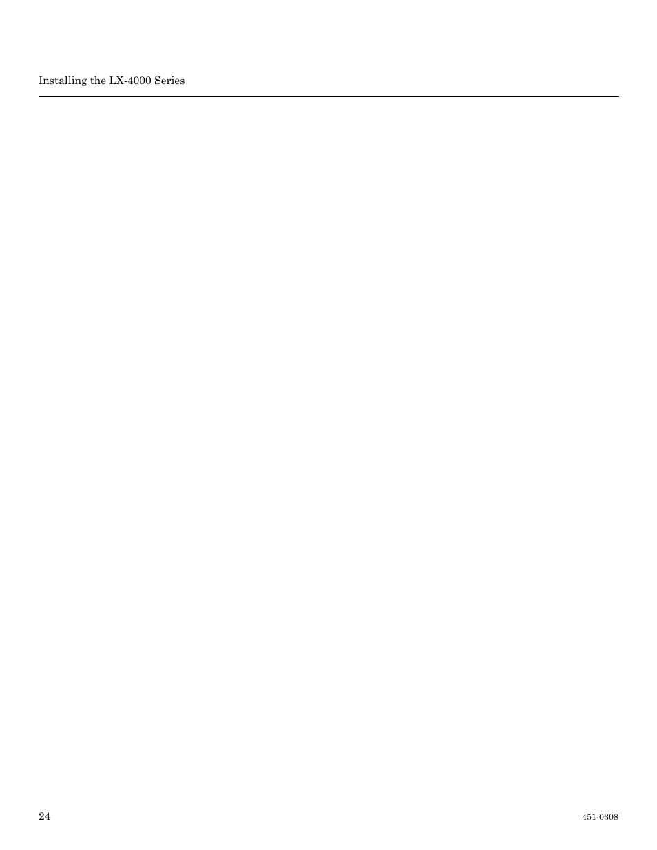 MRV Communications LX-4000 Series User Manual | Page 24 / 65