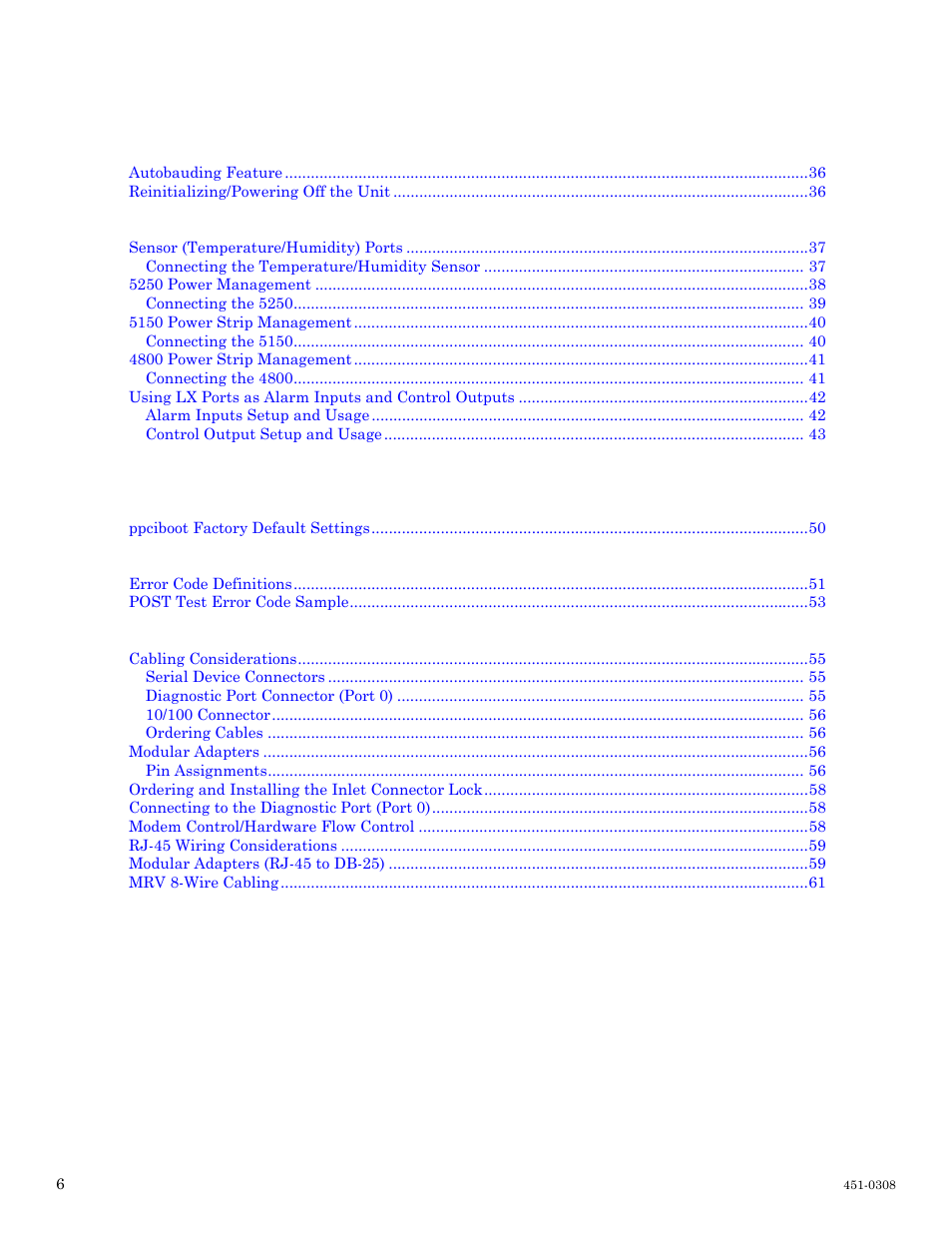 MRV Communications LX-4000 Series User Manual | Page 6 / 65