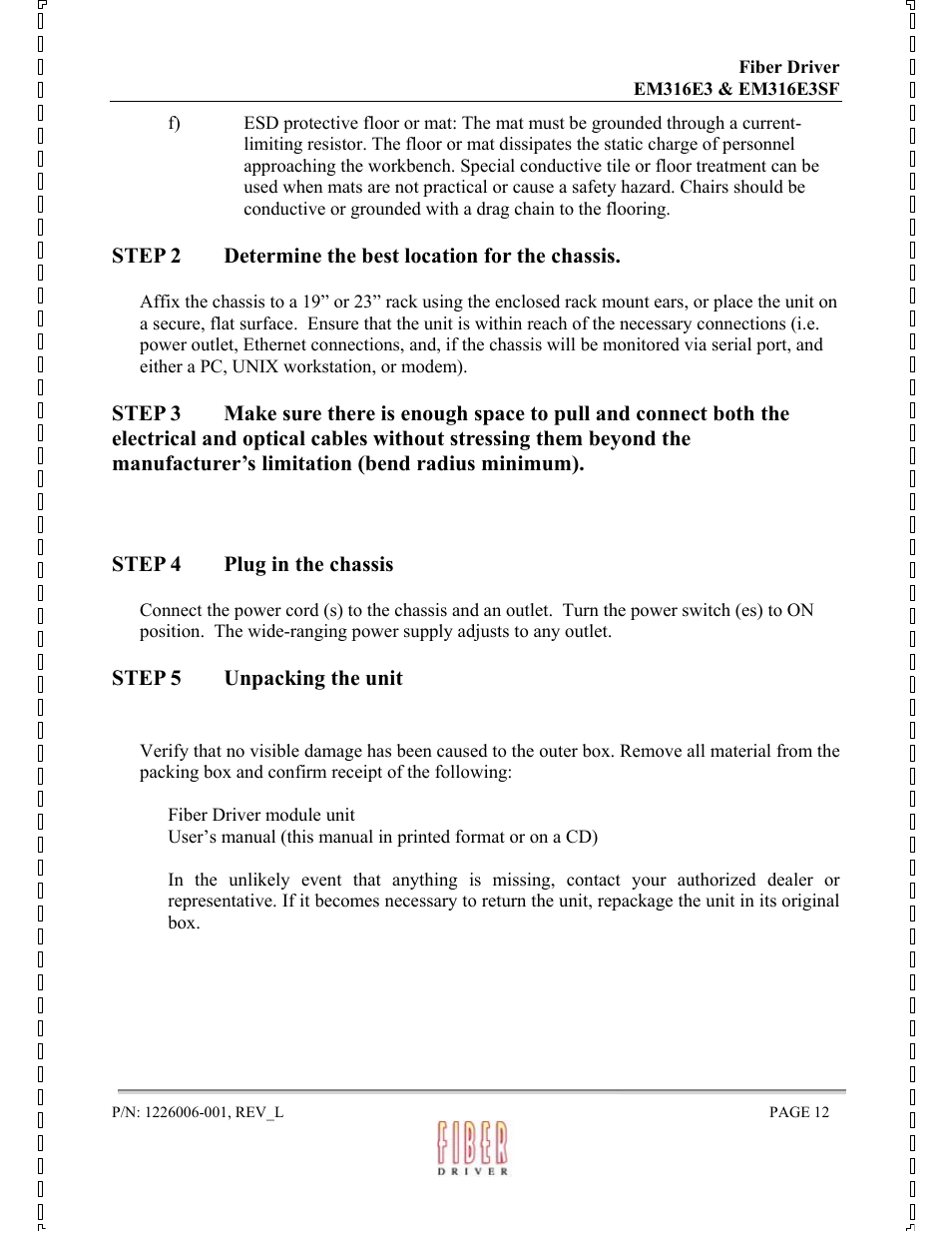 MRV Communications EM316E3 User Manual | Page 12 / 19