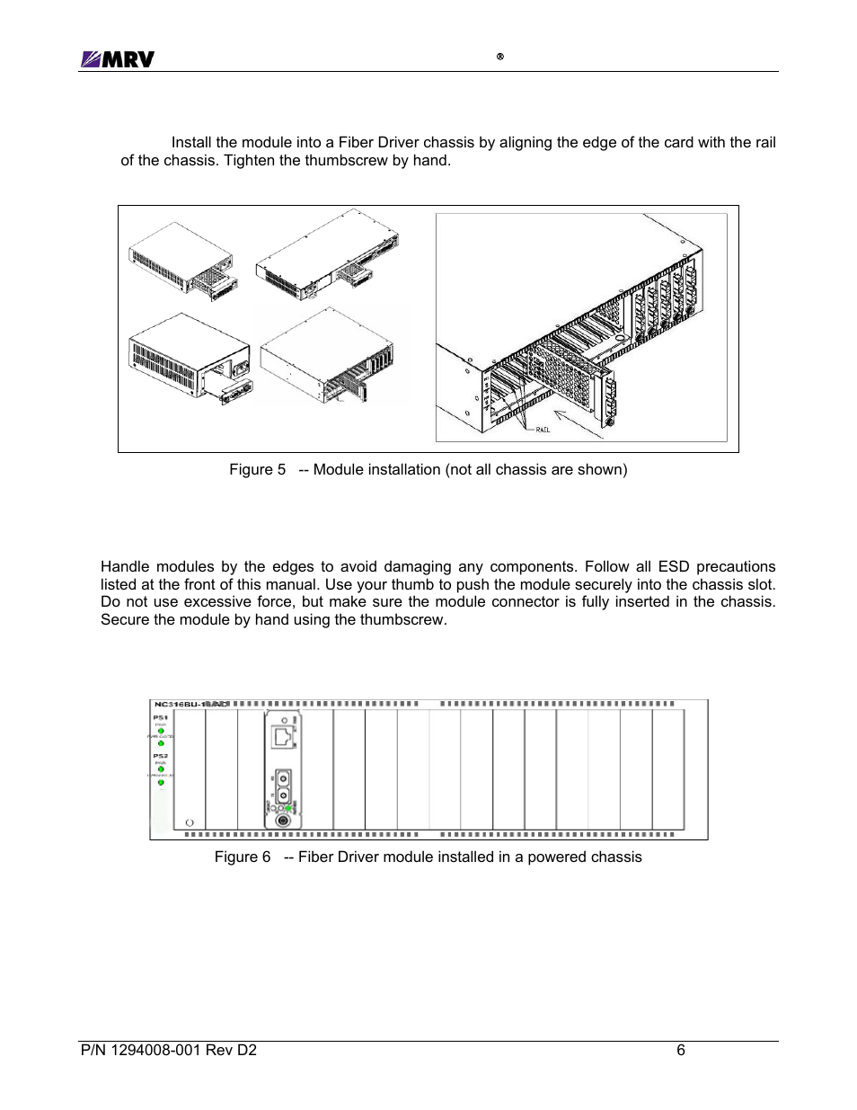 MRV Communications EM316EDFA-BR User Manual | Page 15 / 44