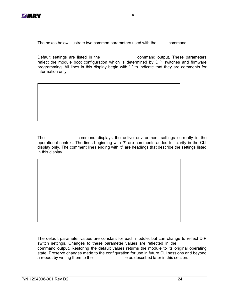 MRV Communications EM316EDFA-BR User Manual | Page 33 / 44