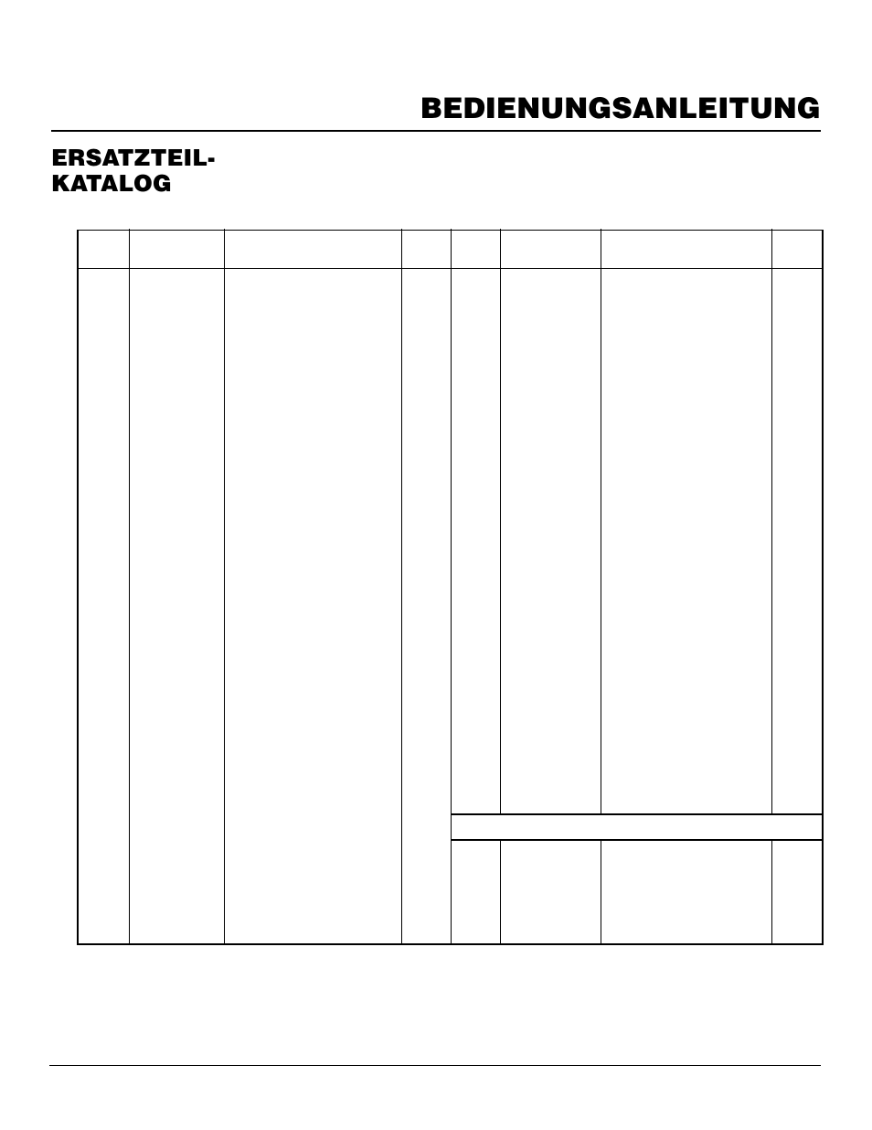 Bedienungsanleitung, Ersatzteil- katalog, B150ceh modell | Master Lock B150CEH User Manual | Page 103 / 108