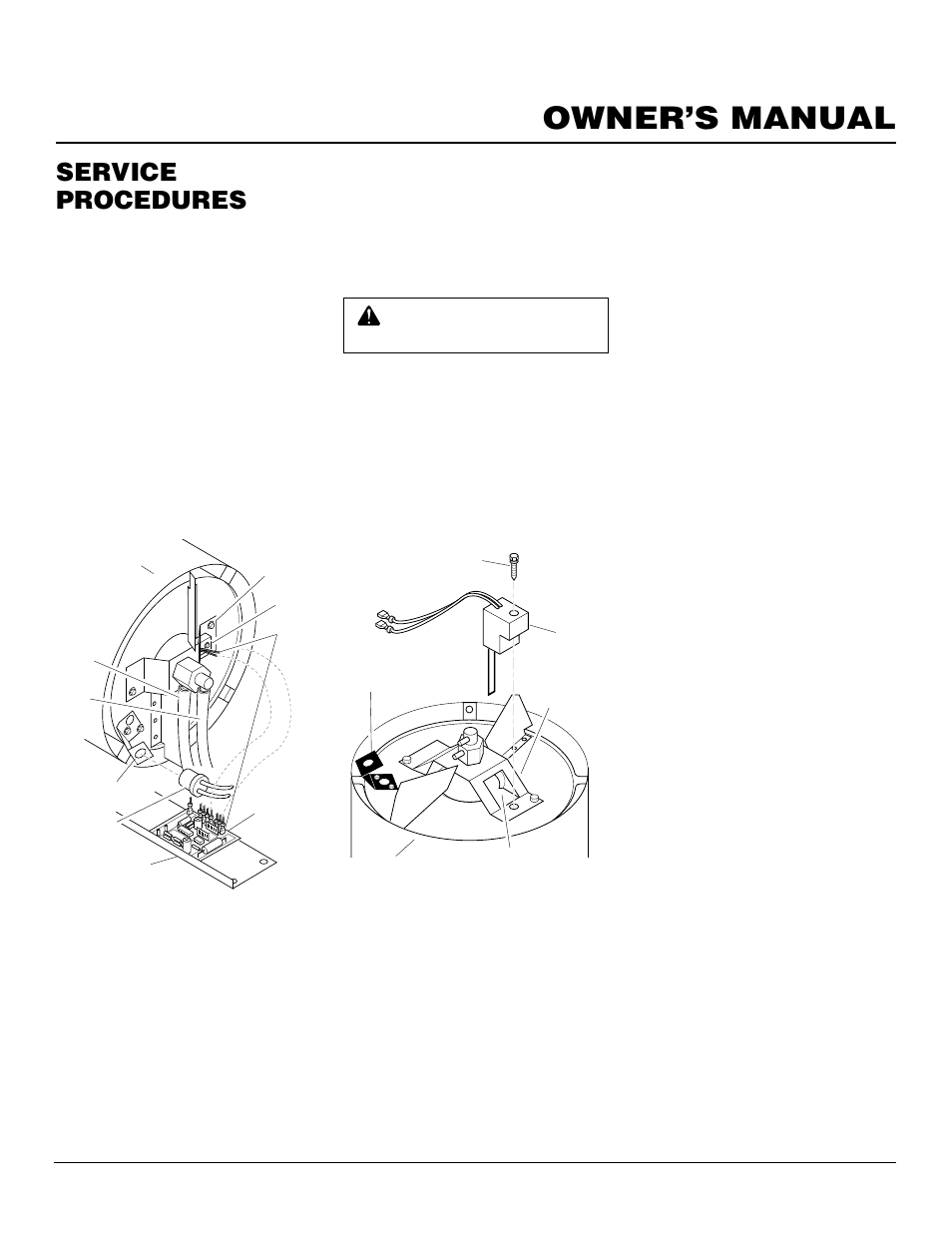 Owner’s manual, Service procedures, Continued | Master Lock B150CEH User Manual | Page 11 / 108