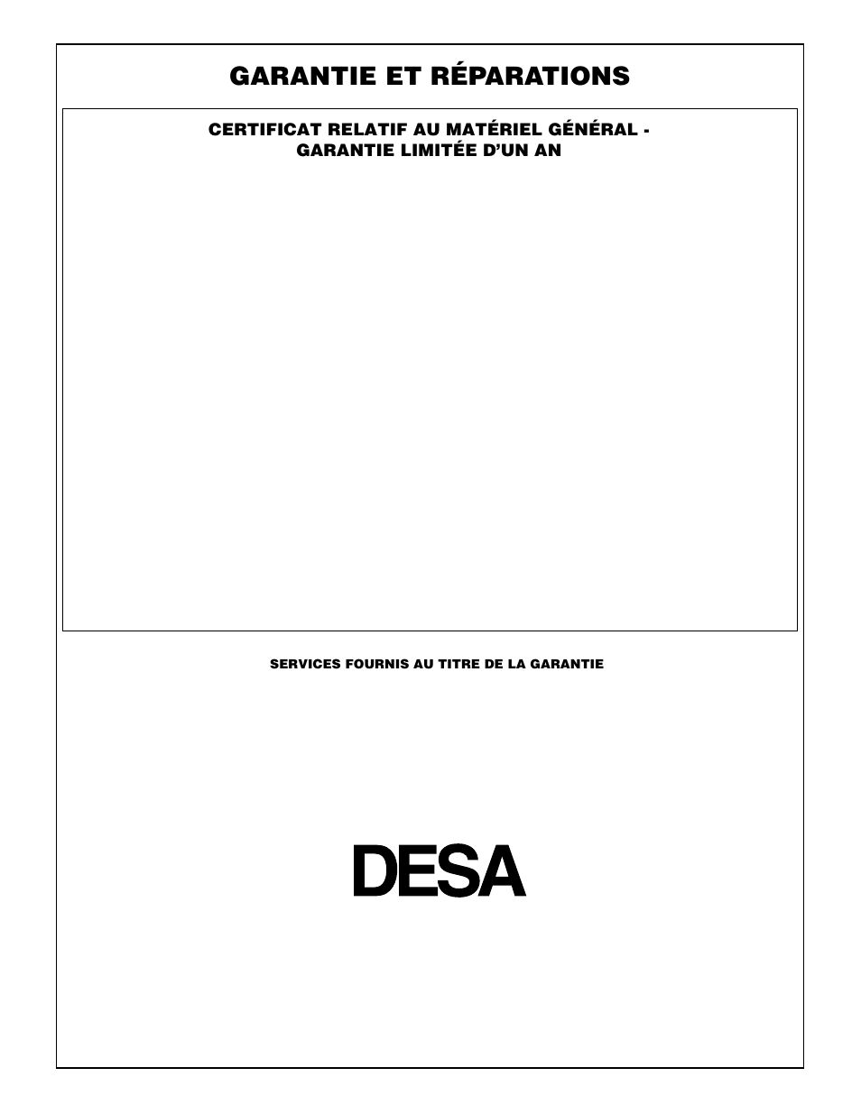 Garantie et réparations, International | Master Lock B150CEH User Manual | Page 54 / 108