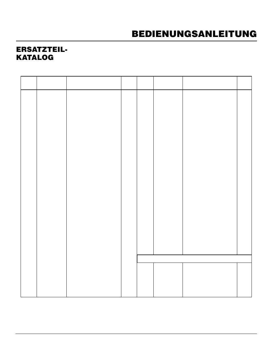 Bedienungsanleitung, Ersatzteil- katalog, B35ceh modell | Master Lock B150CEH User Manual | Page 97 / 108
