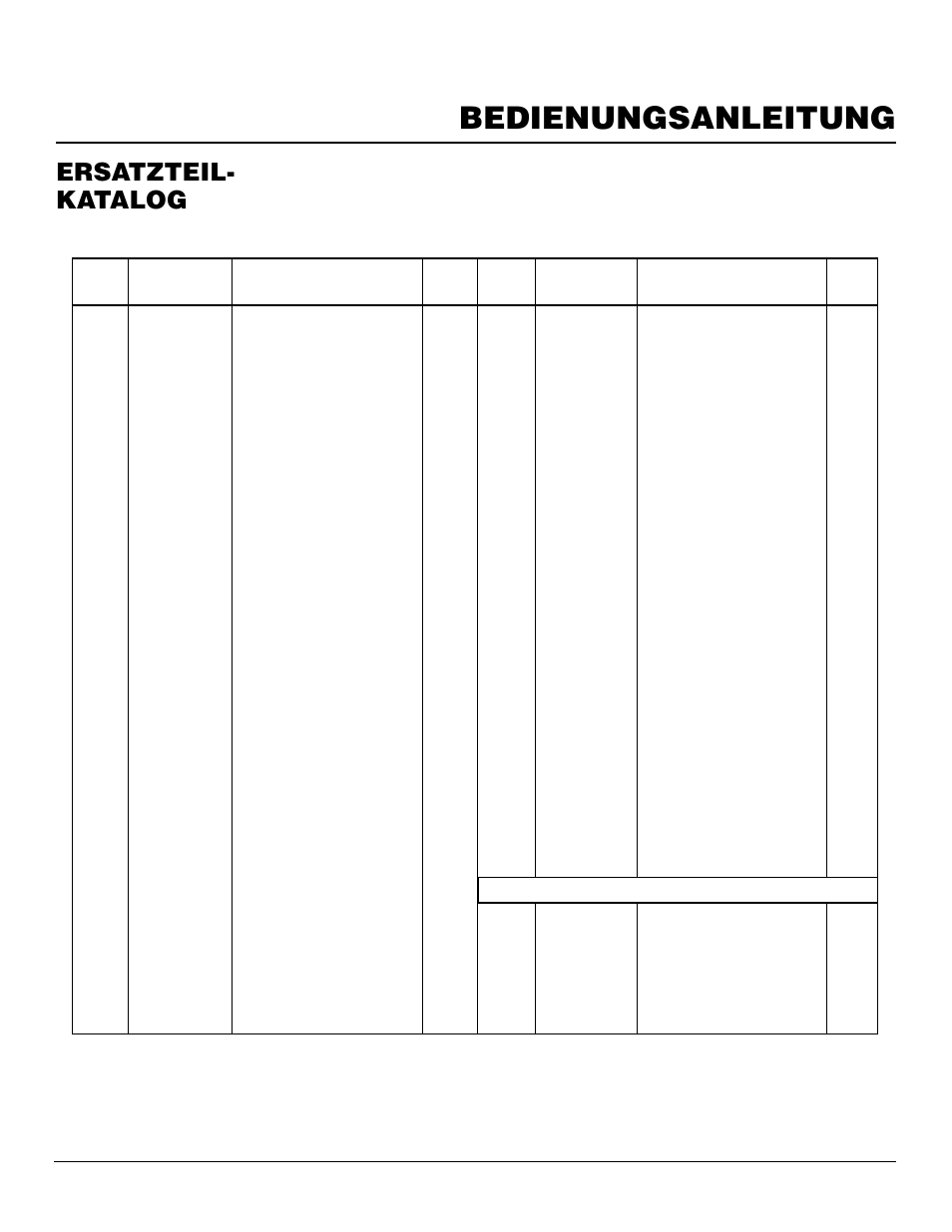 Bedienungsanleitung, Ersatzteil- katalog, B70ceh modell | Master Lock B150CEH User Manual | Page 99 / 108