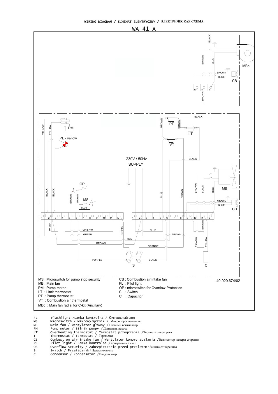 Rysunki wa41 i 59, Schemat poprawny i rysunek.pdf, Wa 41 a | Master Lock WA 59 A User Manual | Page 8 / 14