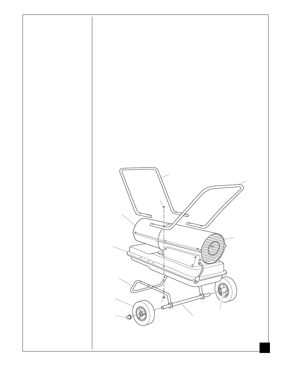 Unpacking, Assembly | Master Lock 70000 BTU/Hr User Manual | Page 5 / 24