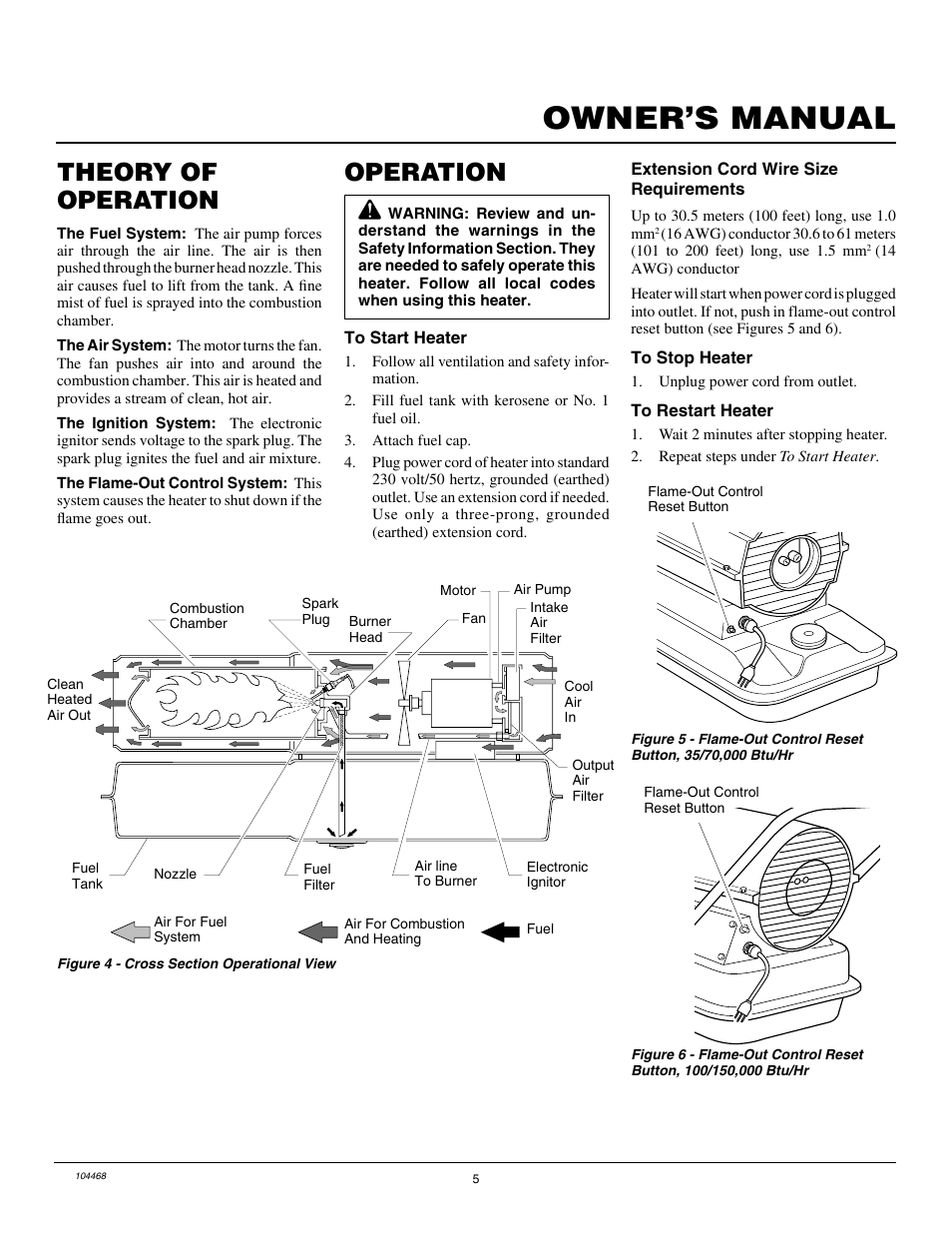 Owner’s manual, Theory of operation, Operation | Master Lock B150CEA User Manual | Page 5 / 48