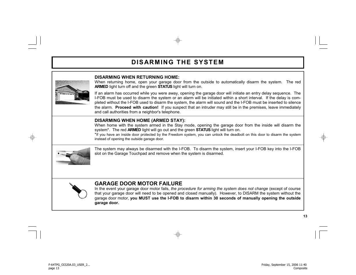 Master Lock F-64TPG User Manual | Page 13 / 40